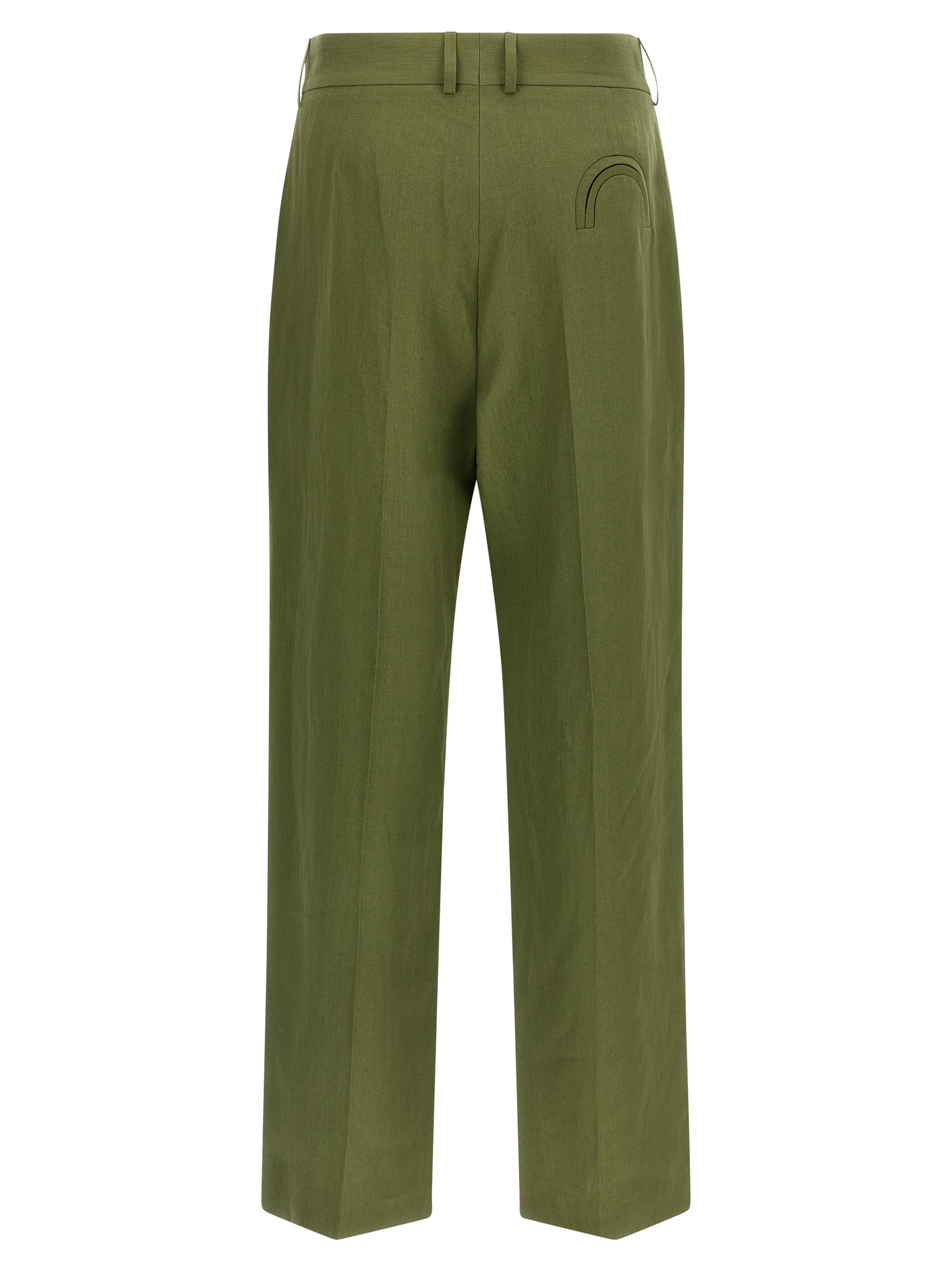 Blazé Milano Bicolor Linen Casual Women's Pants