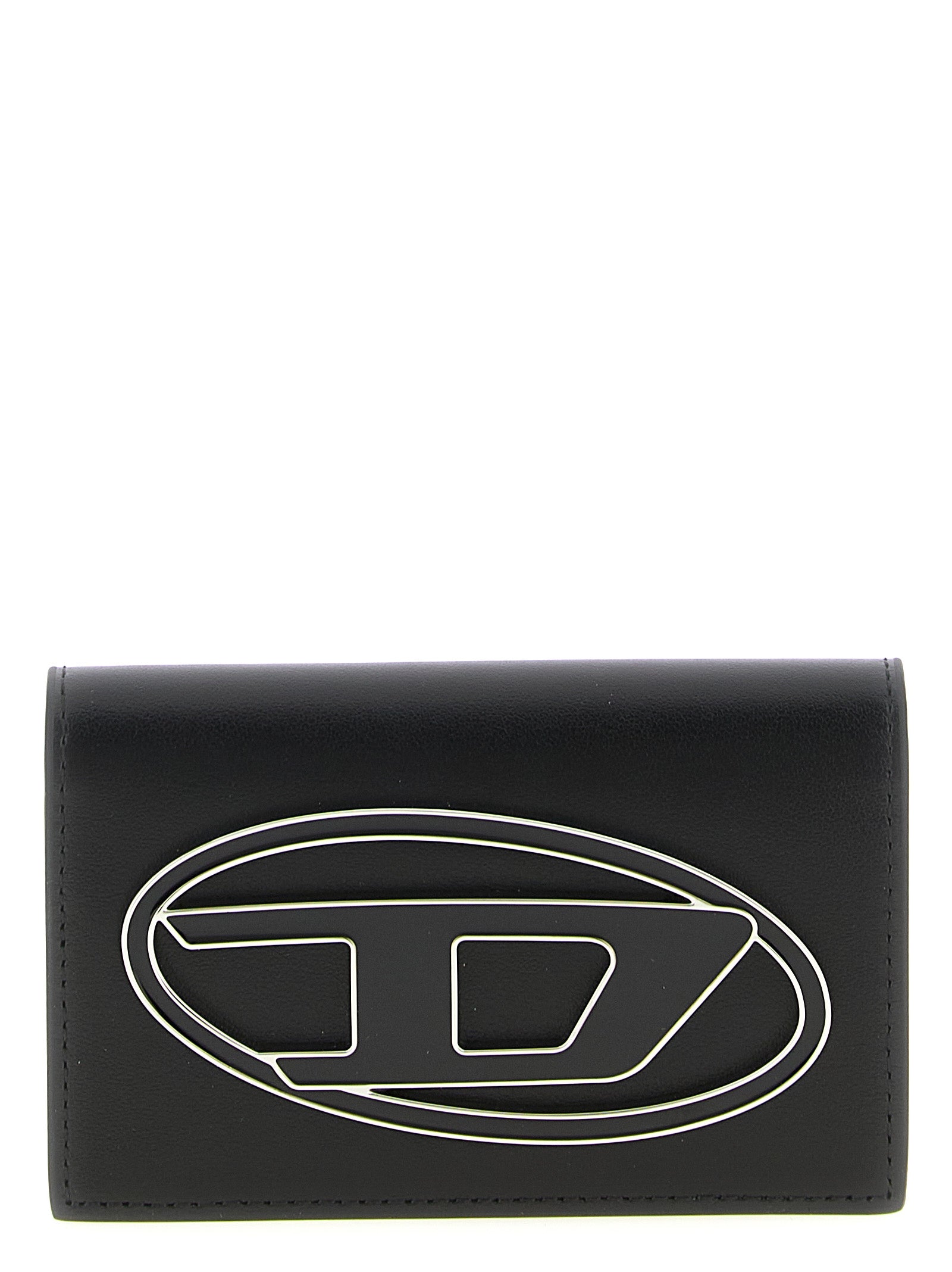 Diesel Black Leather Women's Cardholder