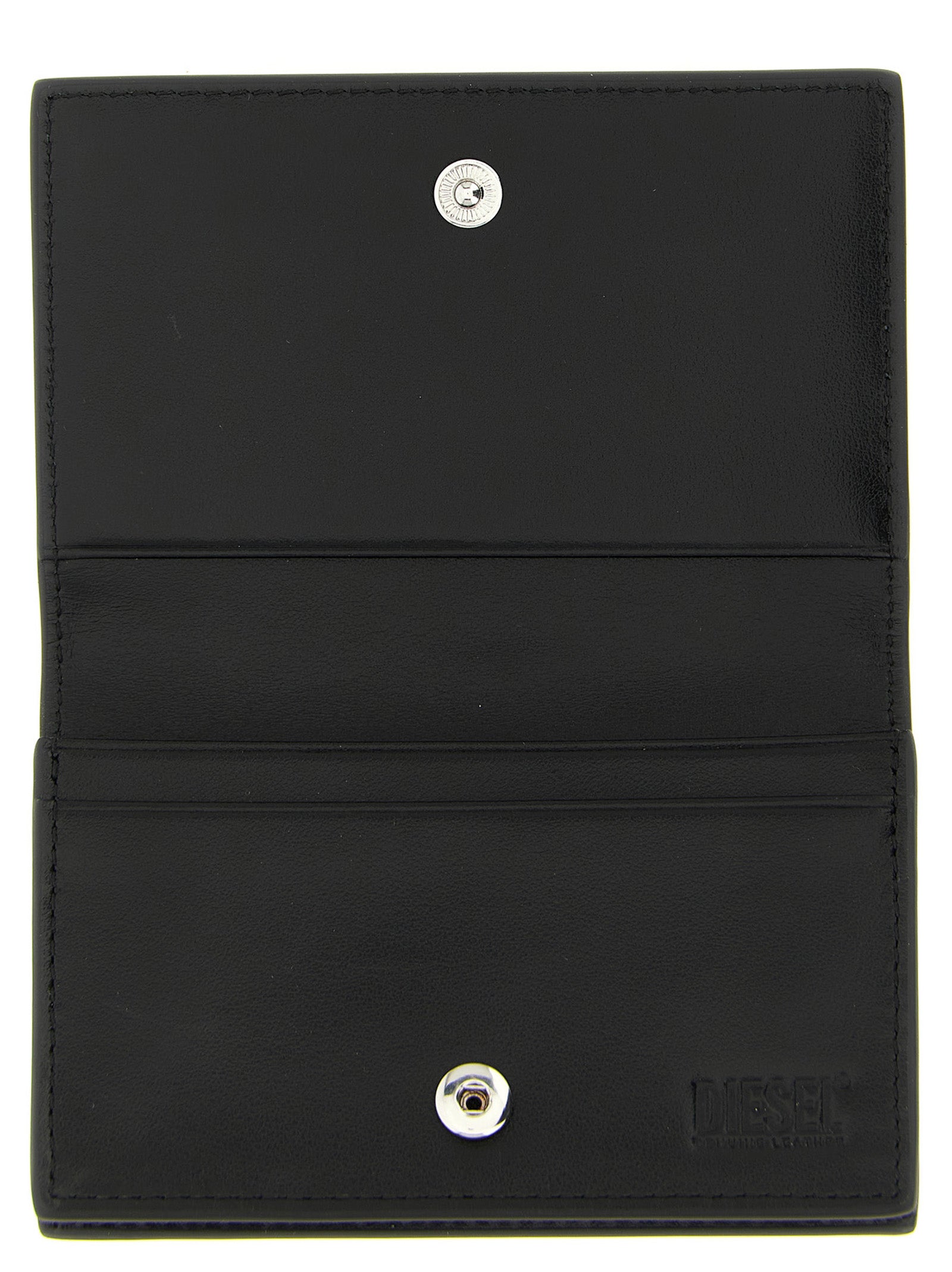 Diesel Black Leather Women's Cardholder