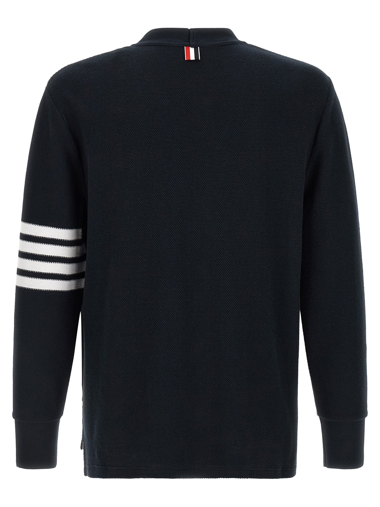 Thom Browne Blue Cotton Men's Cardigan