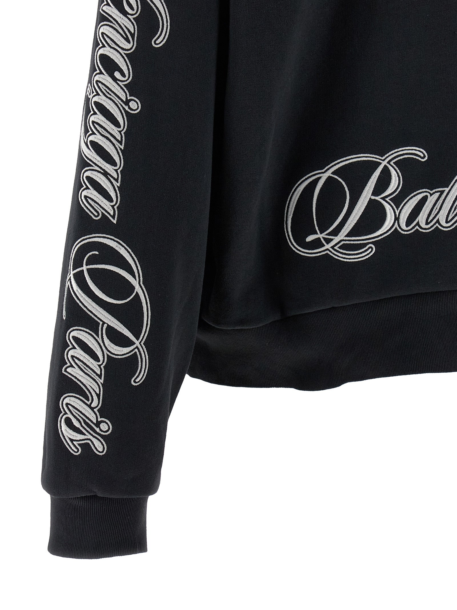 Balenciaga Black Cotton Women's Hoodie