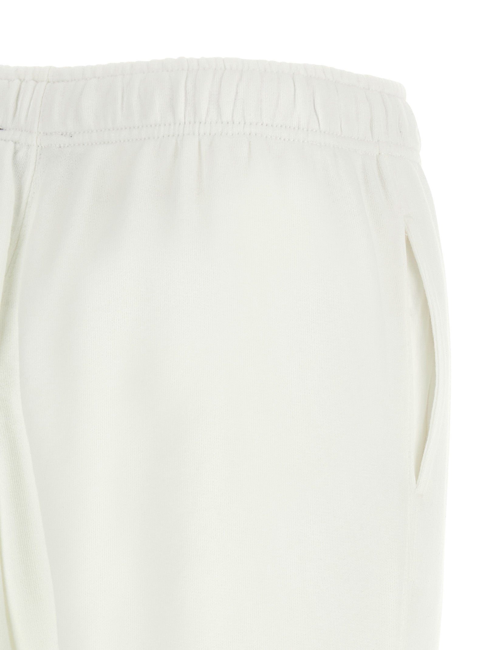 Polo Ralph Lauren White Cotton Joggers (Workout Women's Pants)