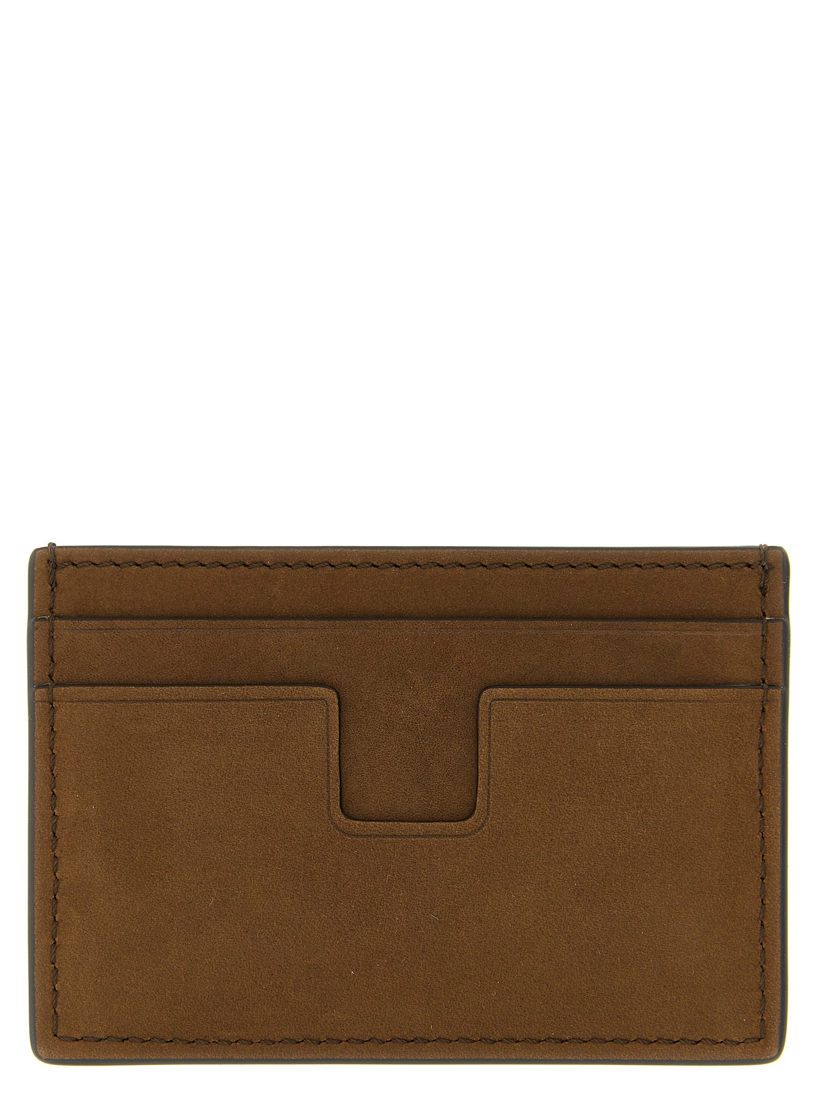 Tom Ford Brown Calfskin Men's Cardholder