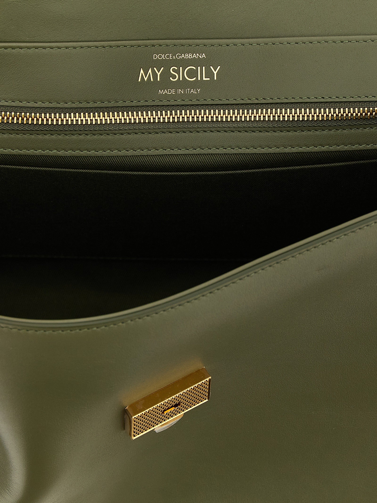 Dolce & Gabbana Bicolor Calfskin Women's Handbag