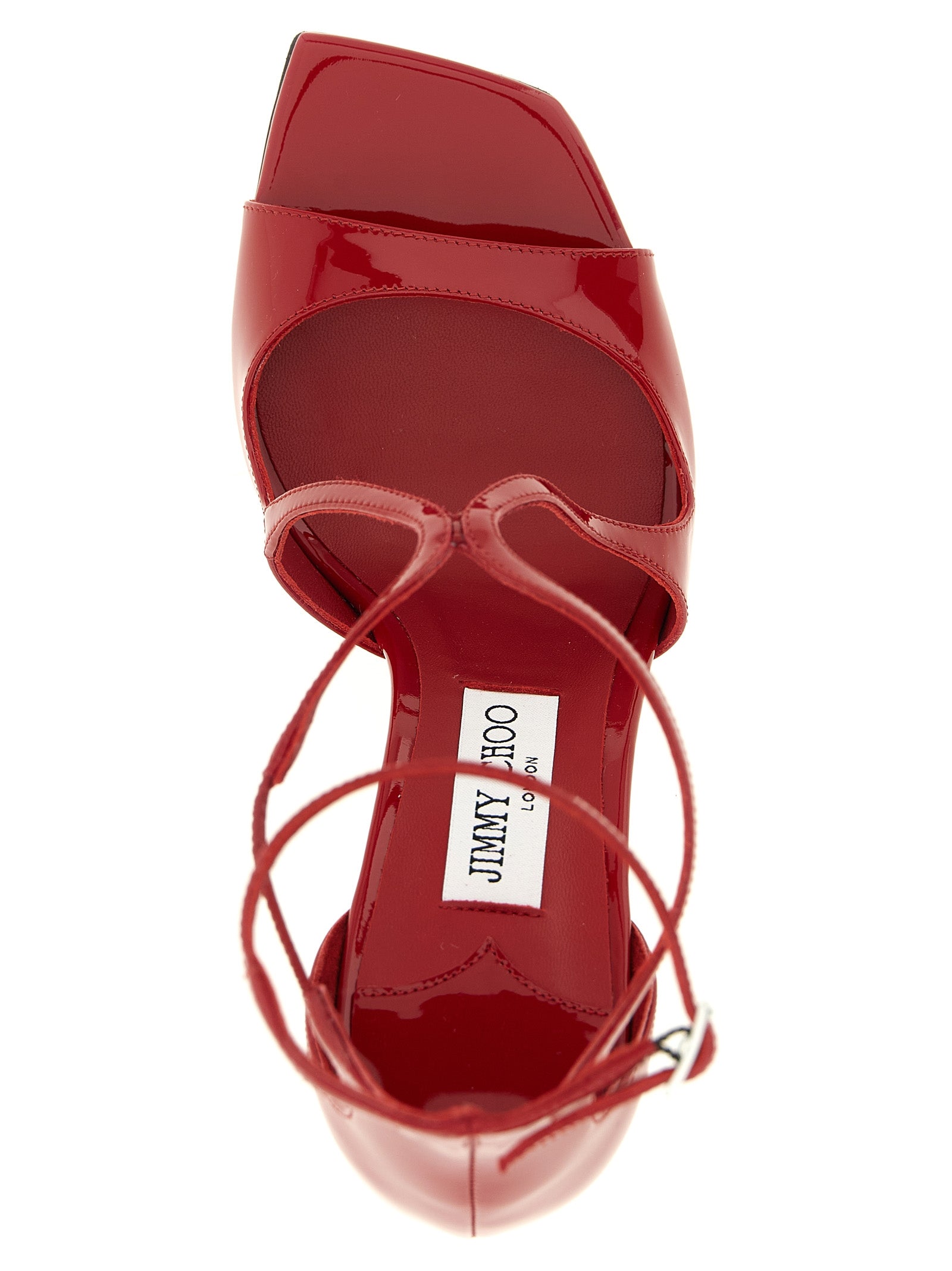 Jimmy Choo Multicolor Leather Stiletto Heel Women's Sandals