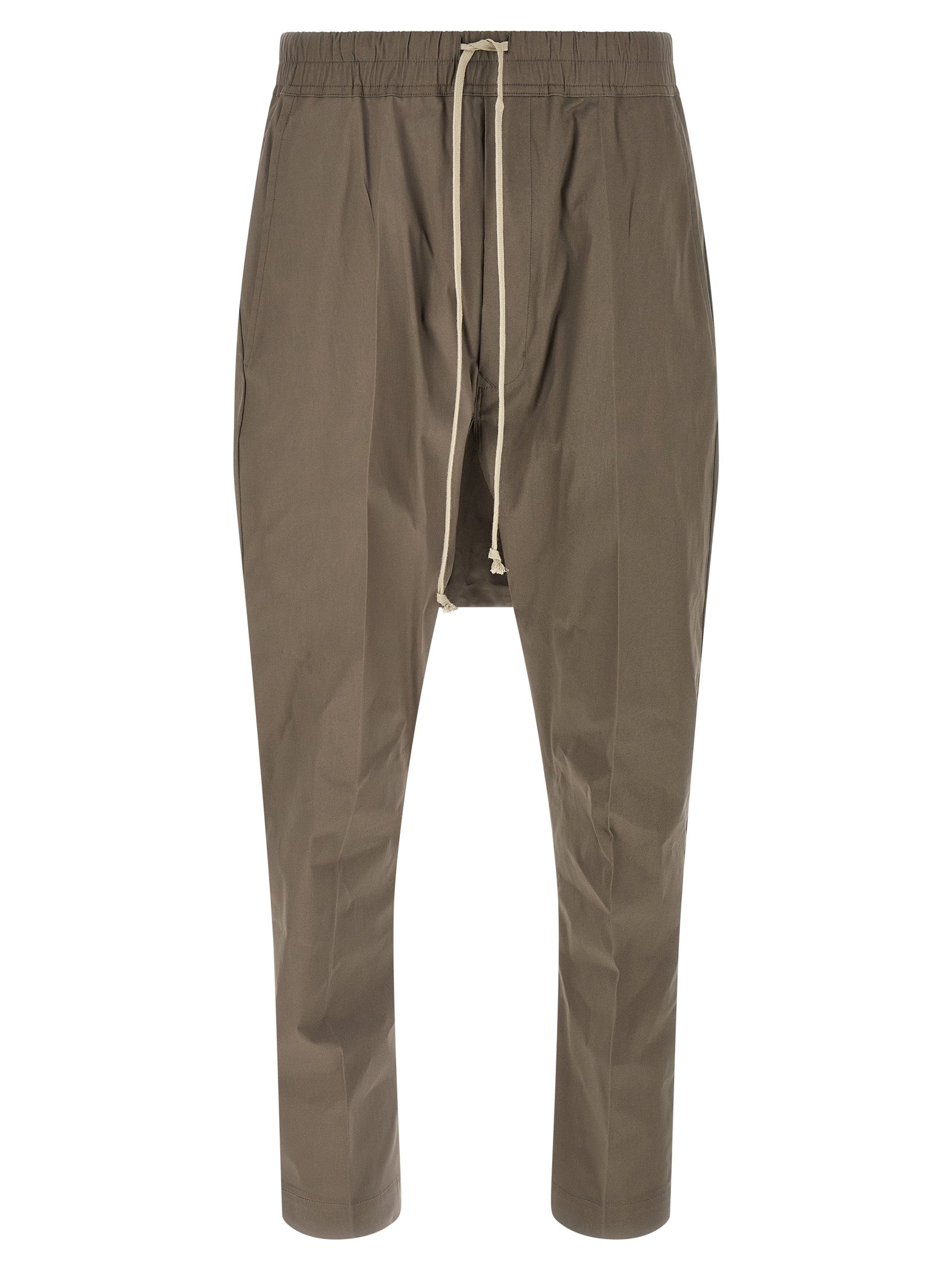 Rick Owens Gray Cotton Casual Men's Pants