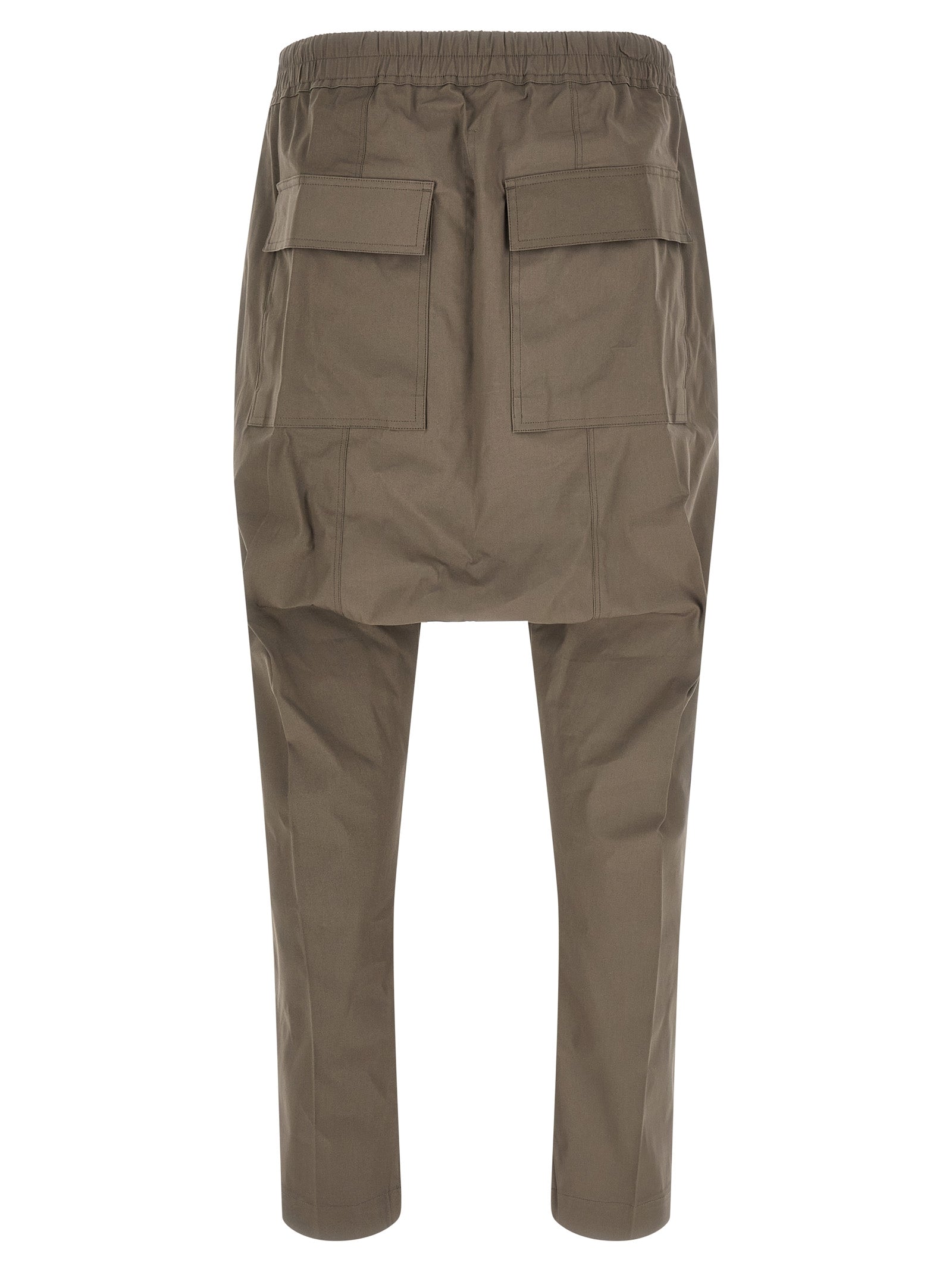 Rick Owens Gray Cotton Casual Men's Pants