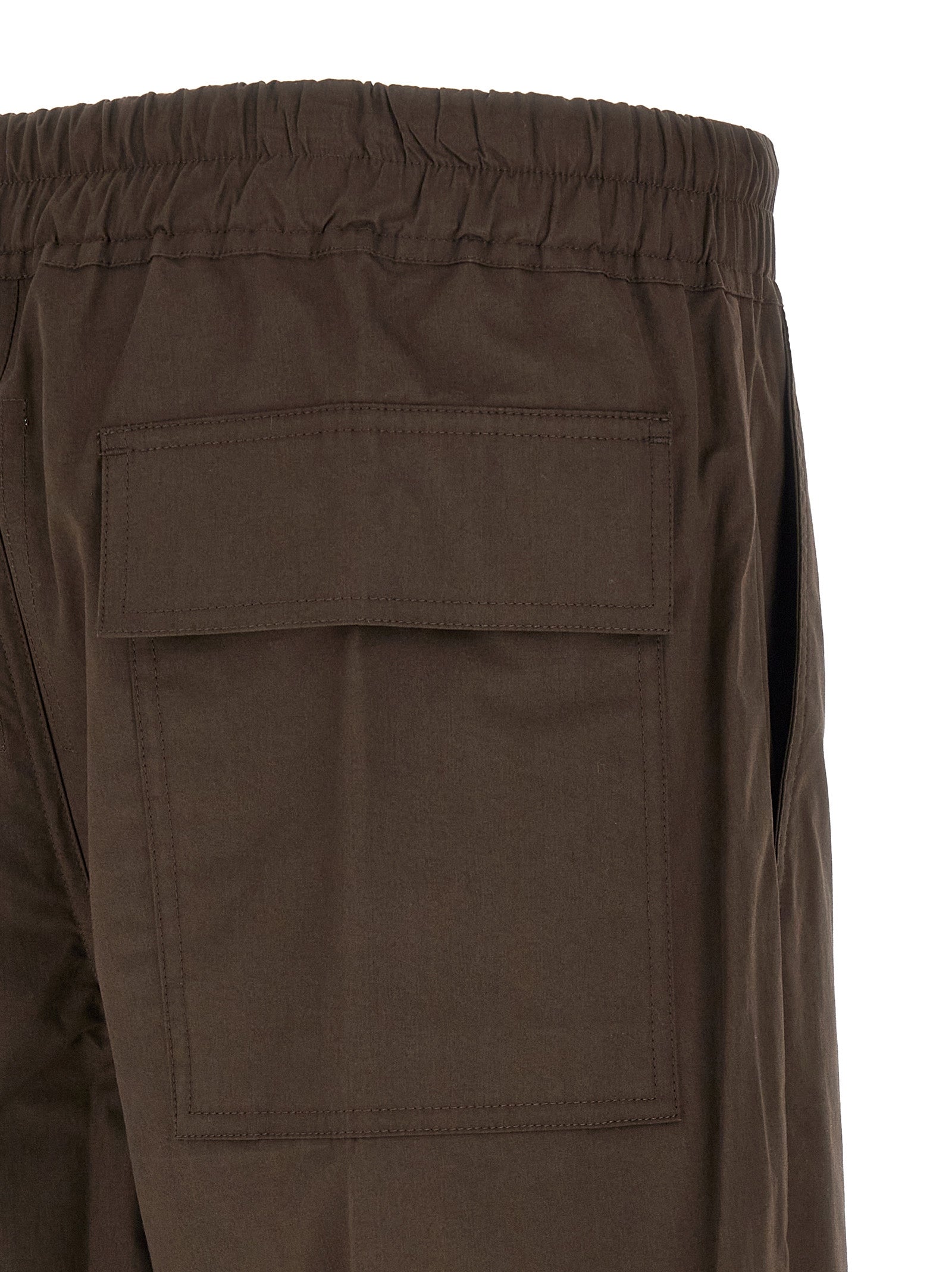 Rick Owens Brown Cotton Casual Men's Pants