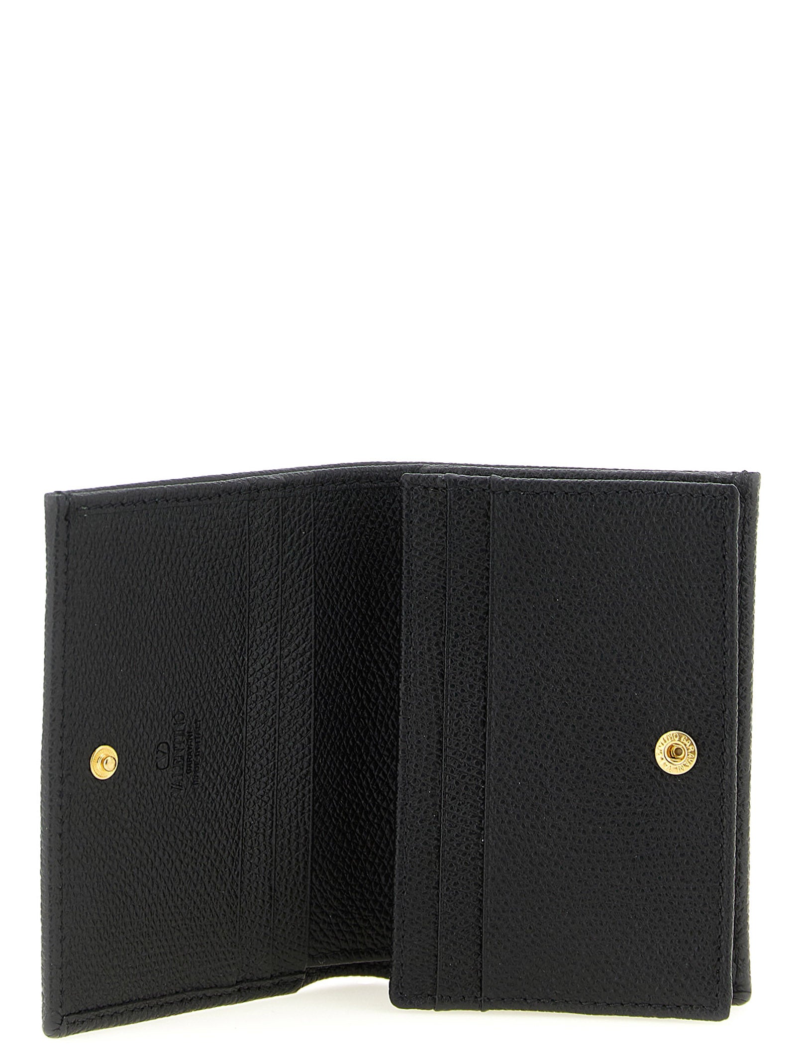 Valentino Garavani Black Calfskin Women's Cardholder