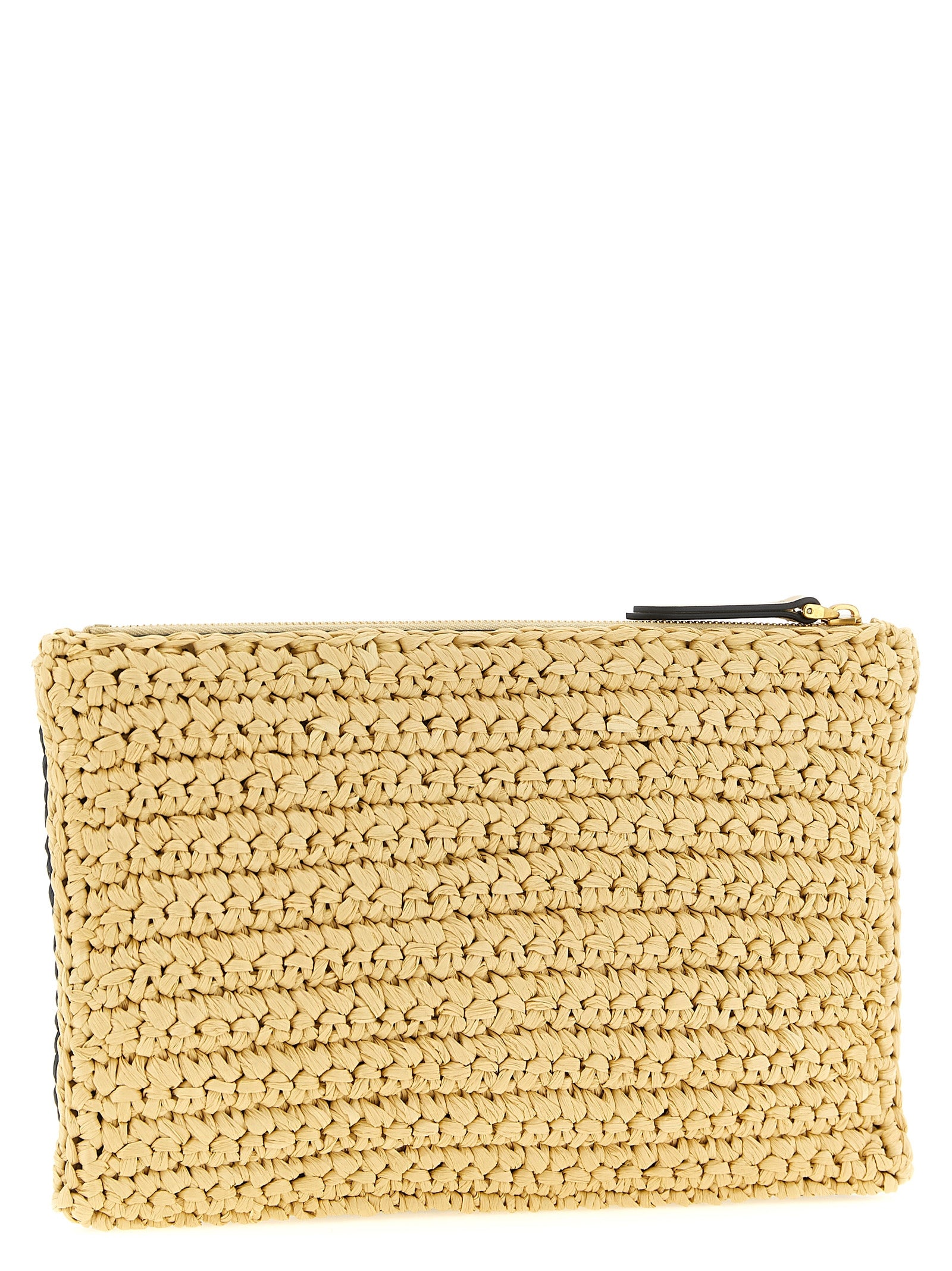 Valentino Garavani Black Viscose Clutch Women's Bag