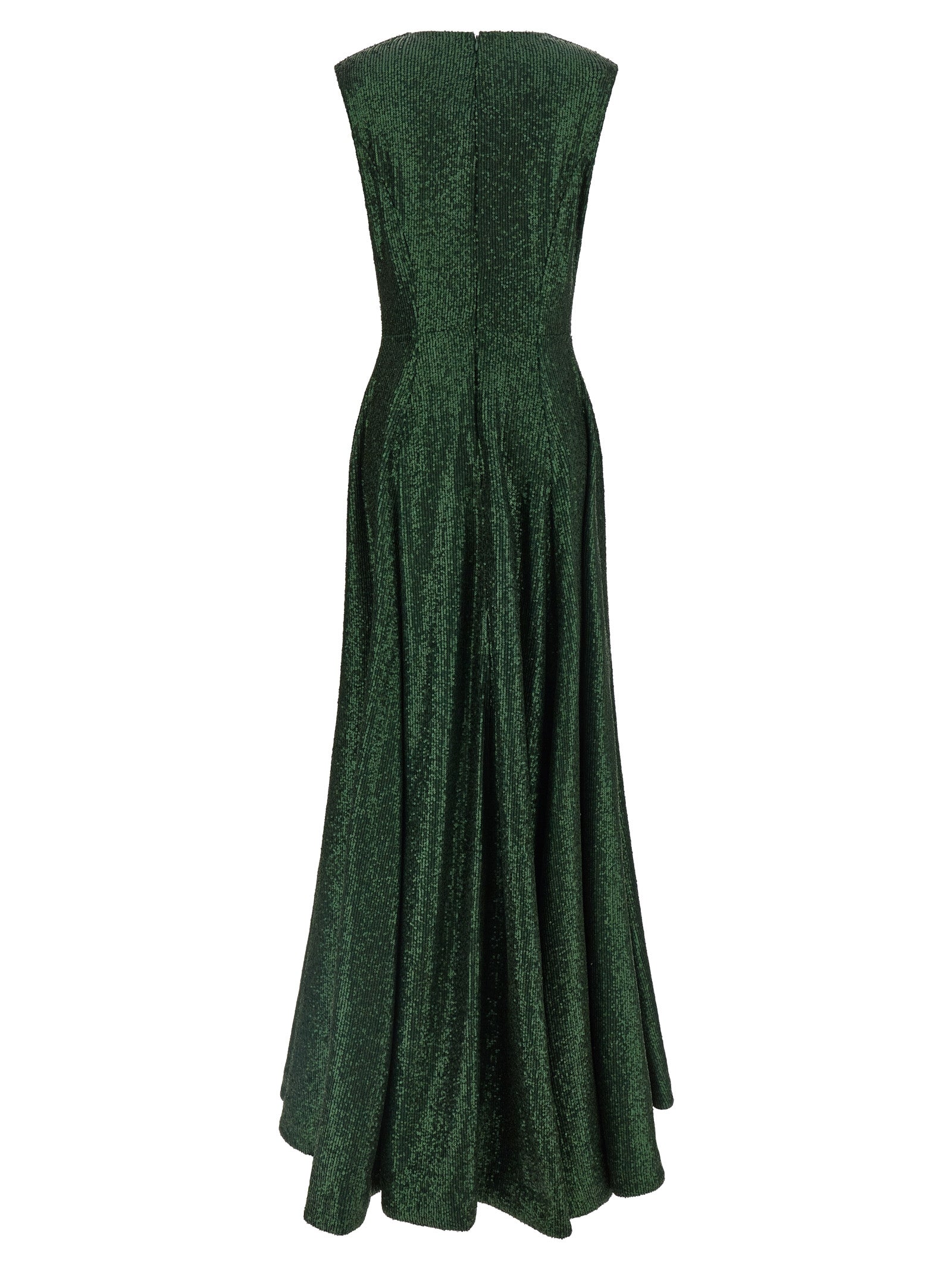 Norma Kamali Bicolor Polyester Long Women's Dress