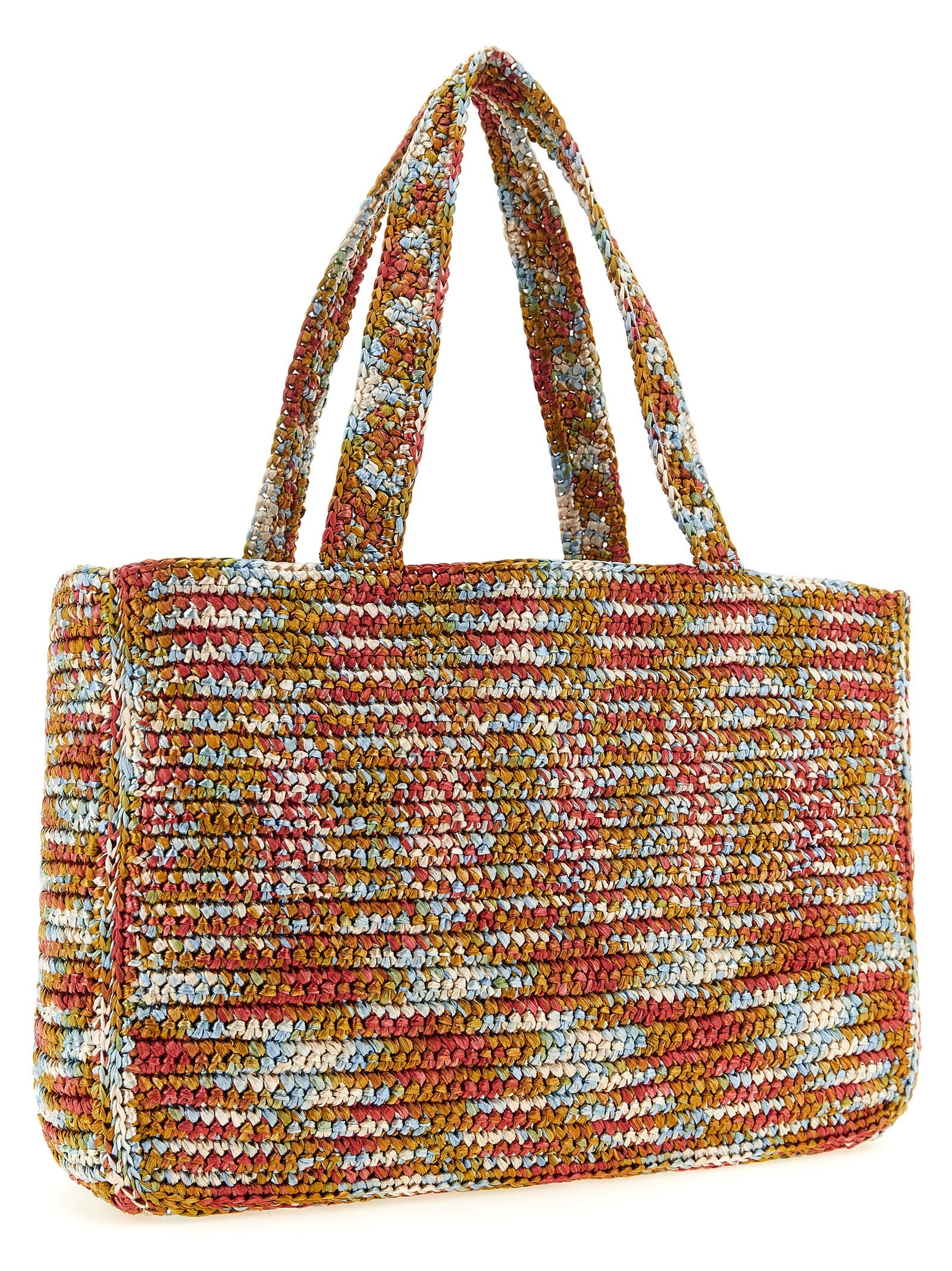 Valentino Garavani Multicolor Viscose Tote Women's Bag