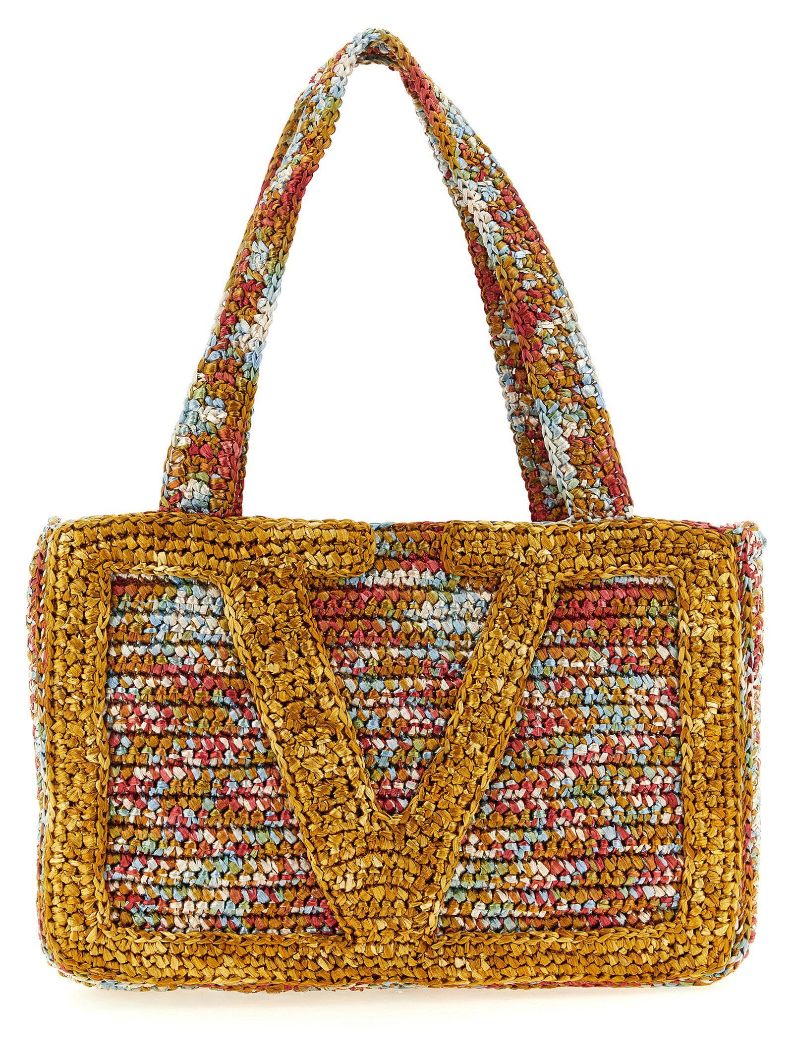 Valentino Garavani Multicolor Viscose Tote Women's Bag