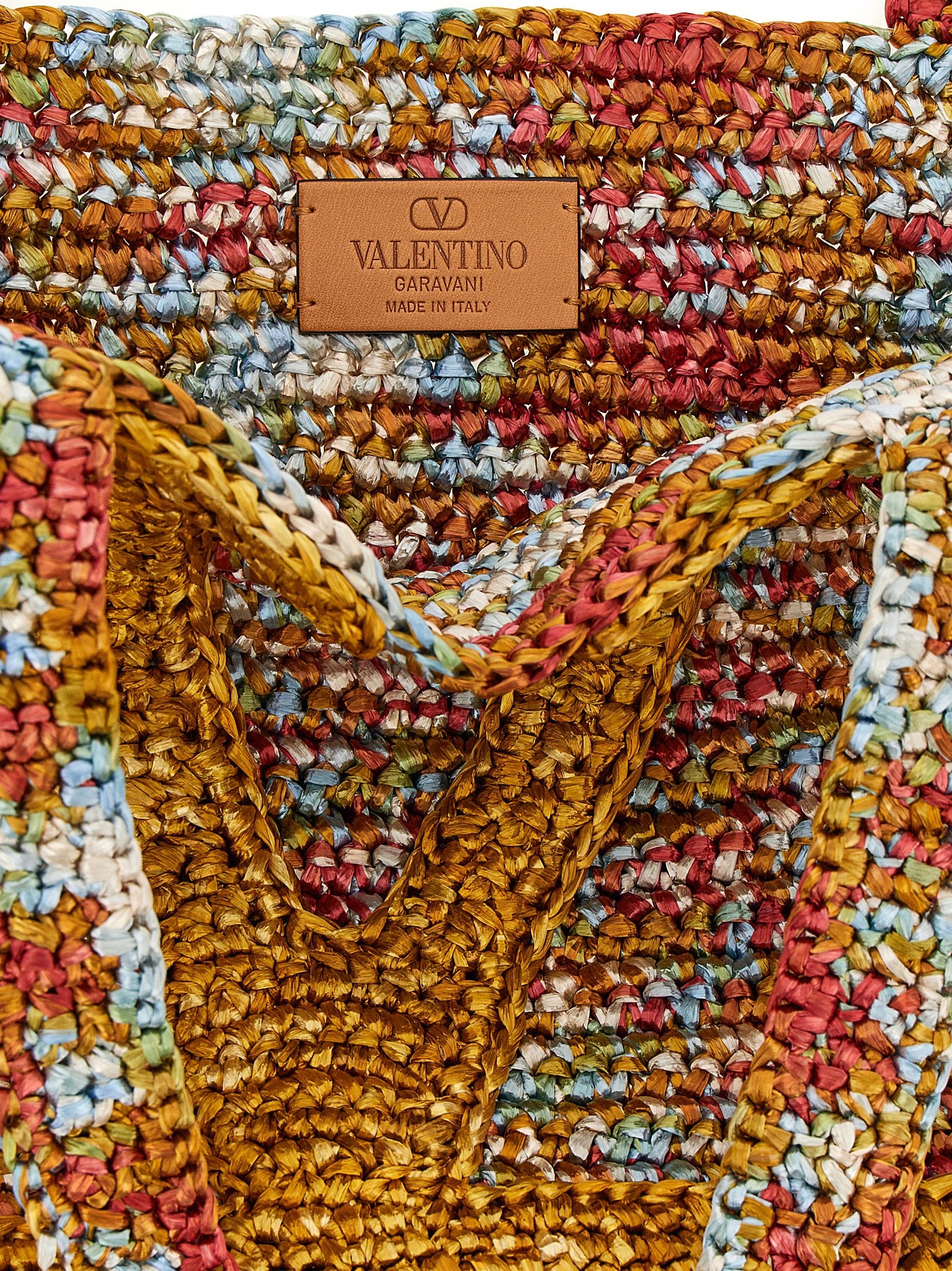 Valentino Garavani Multicolor Viscose Tote Women's Bag