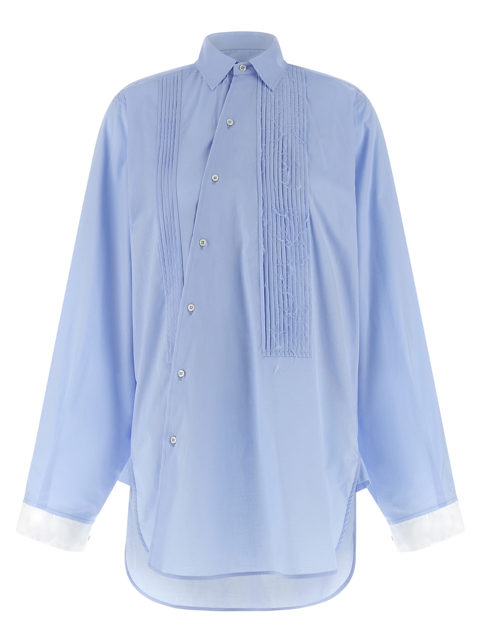 MAISON JEJIA Blue Cotton Women's Blouse