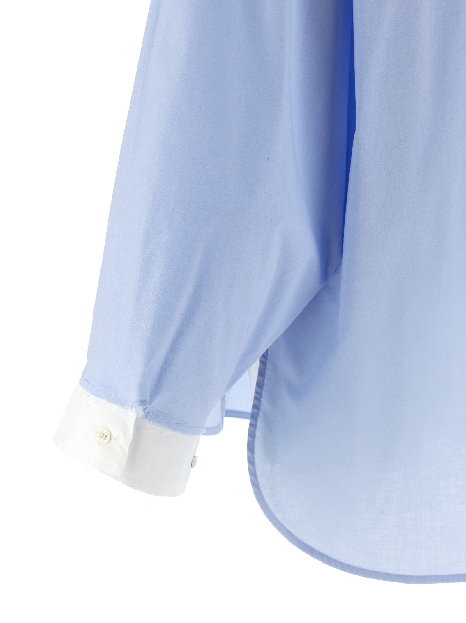 MAISON JEJIA Blue Cotton Women's Blouse