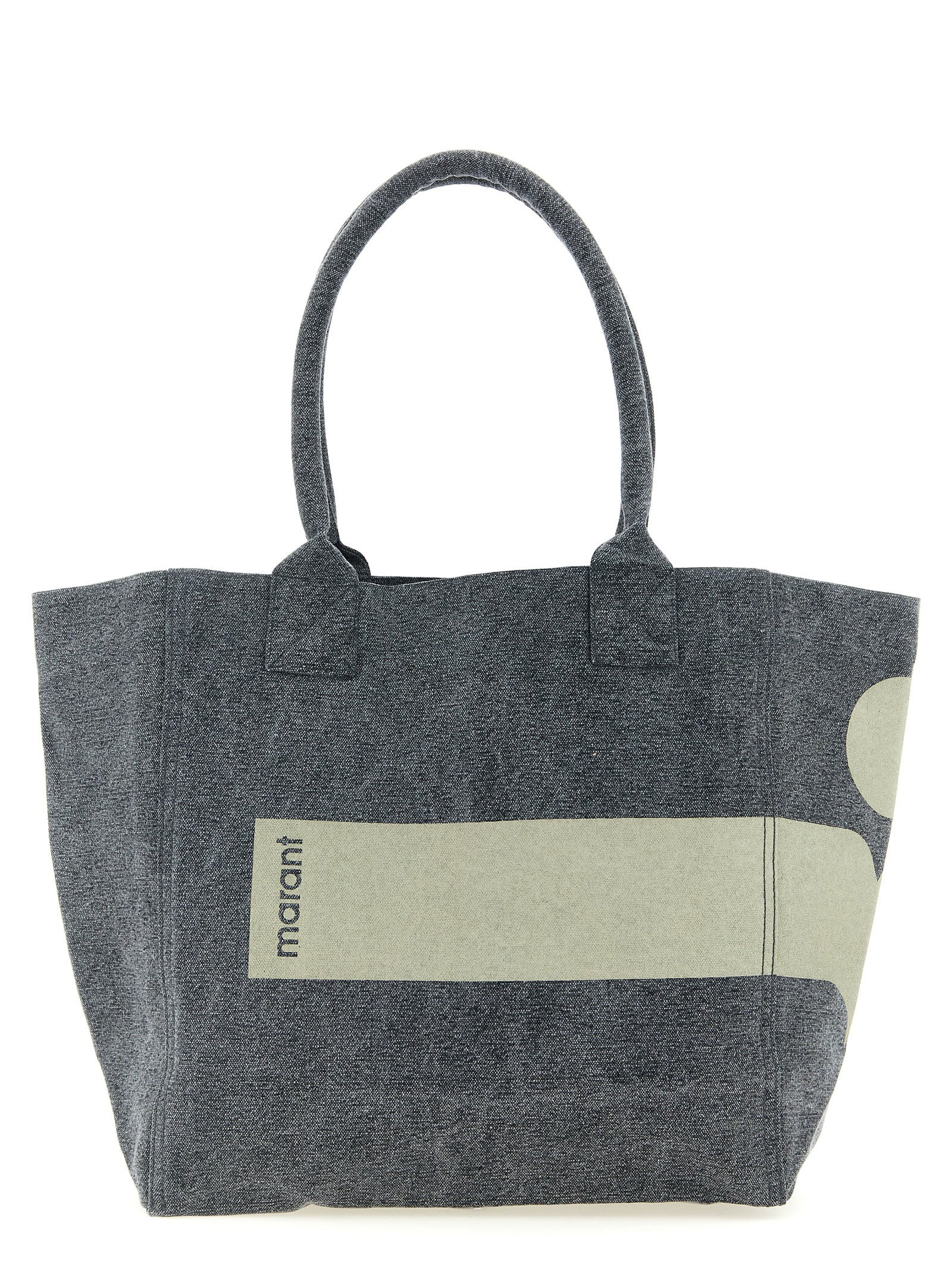 Isabel Marant Black Cotton Tote Women's Bag