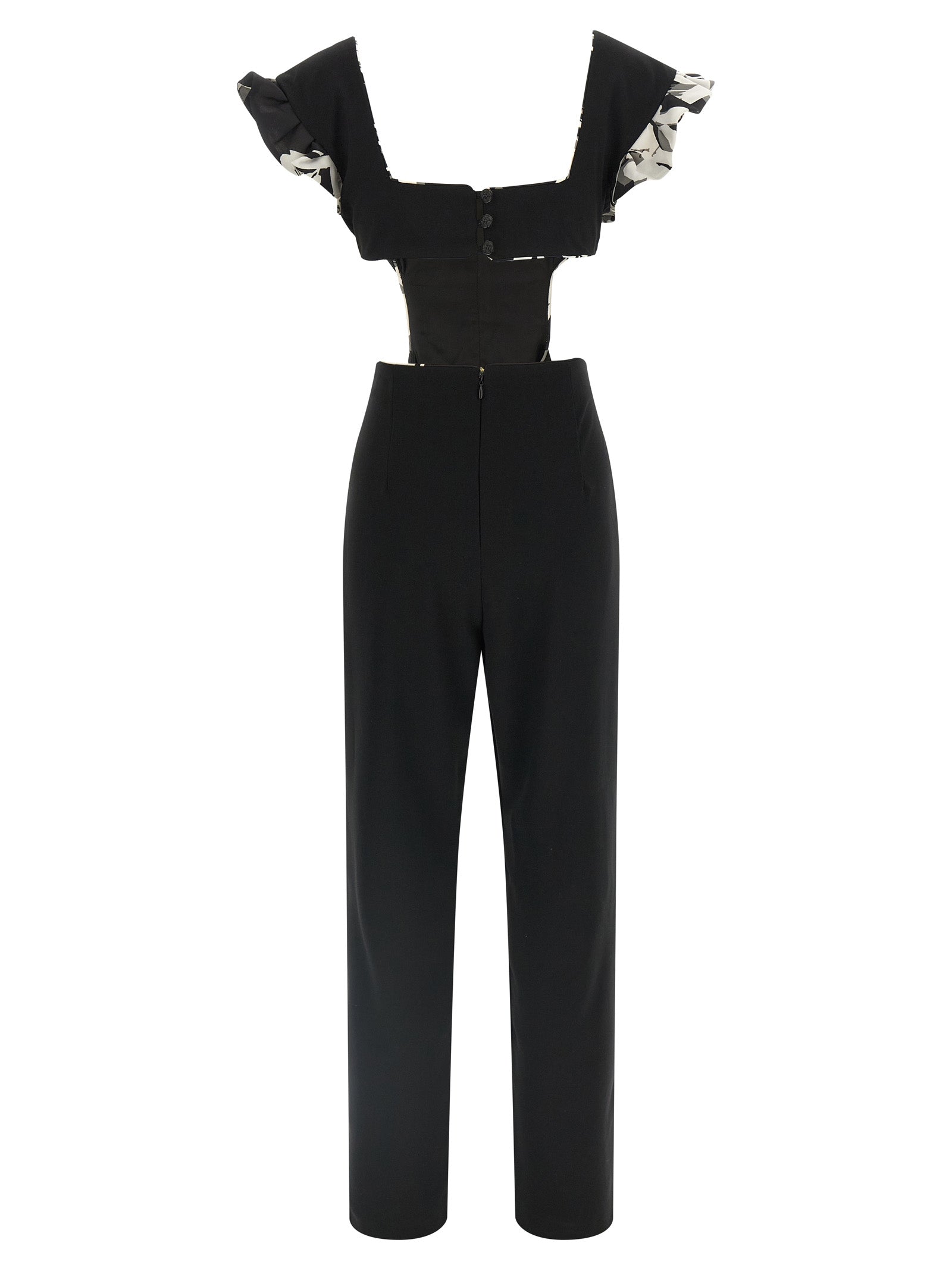 CATALINA Black Polyester Women's Jumpsuit