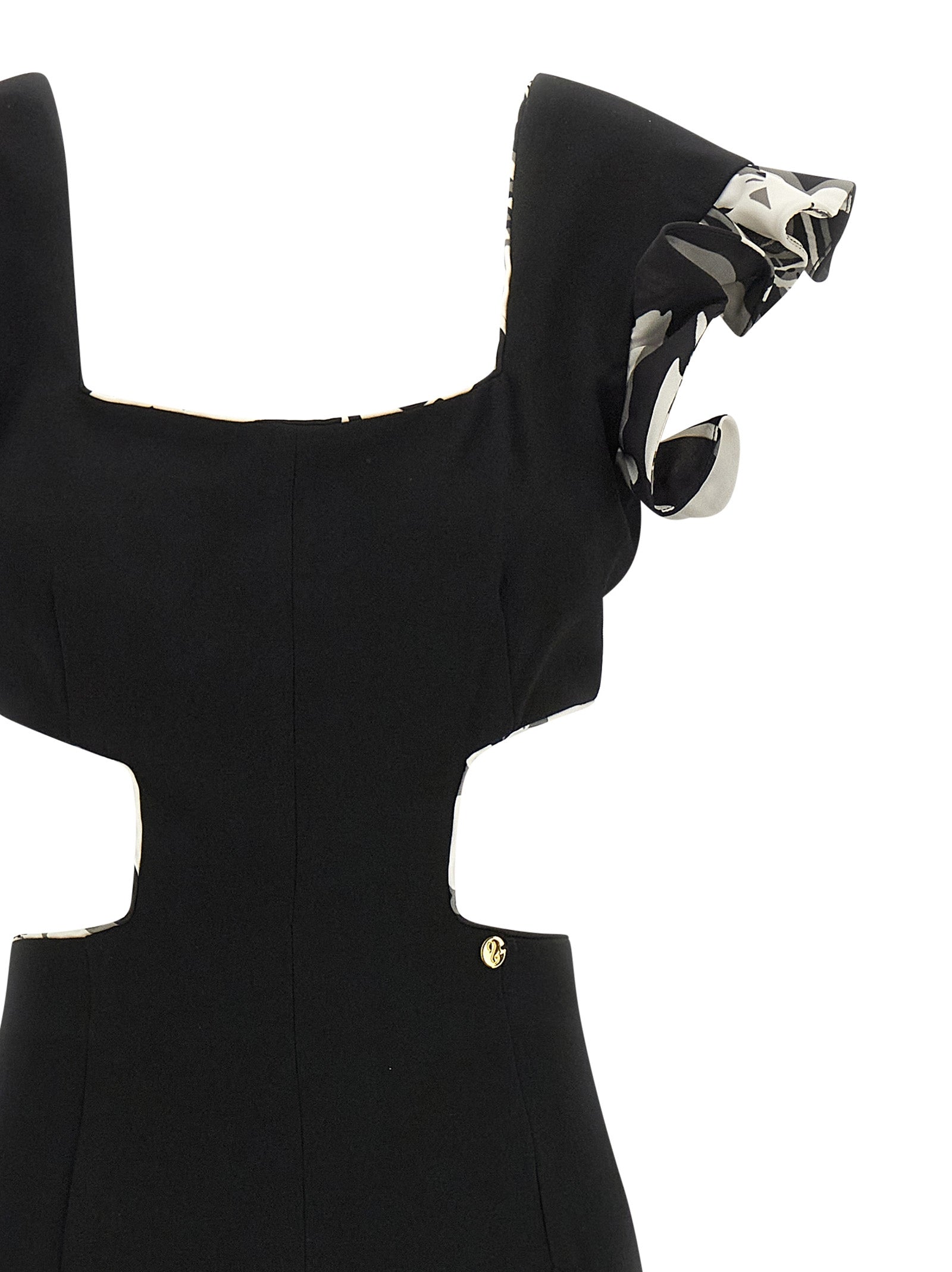 CATALINA Black Polyester Women's Jumpsuit
