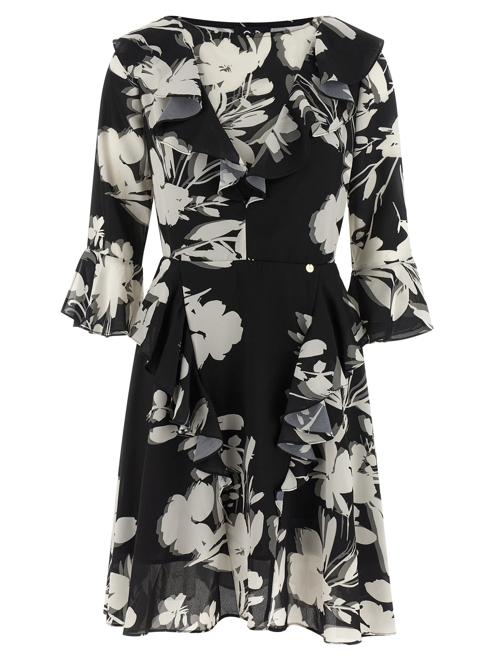 CATALINA Bicolor Recycled Polyester Midi Women's Dress