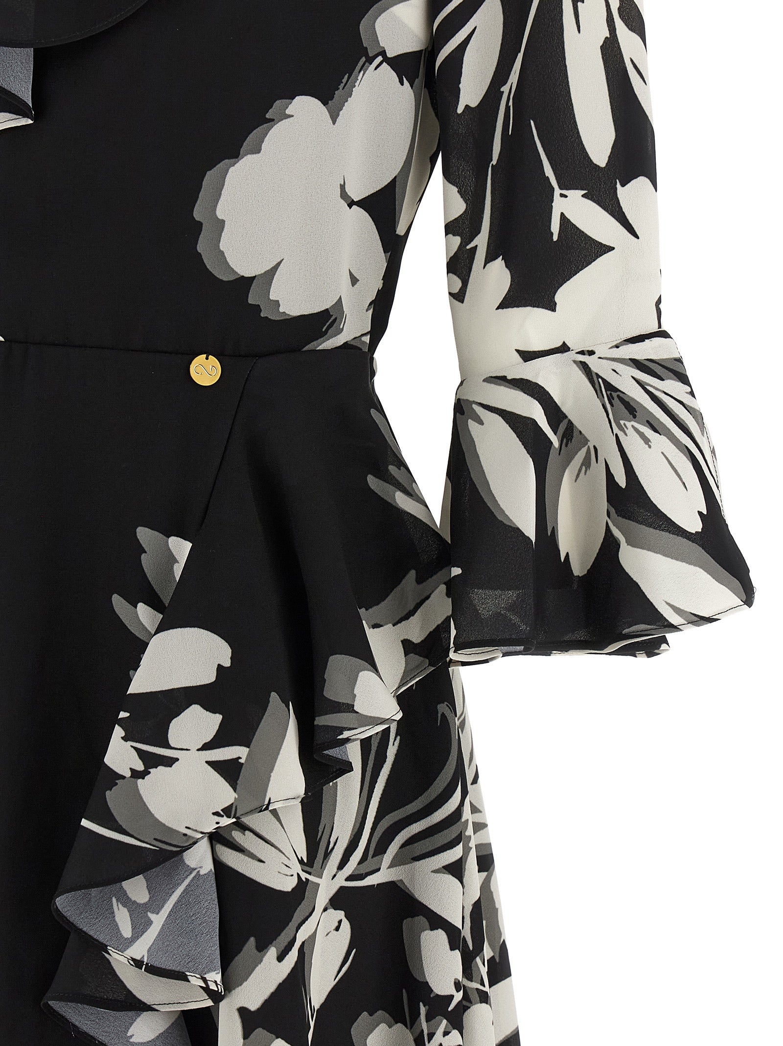 CATALINA Bicolor Recycled Polyester Midi Women's Dress