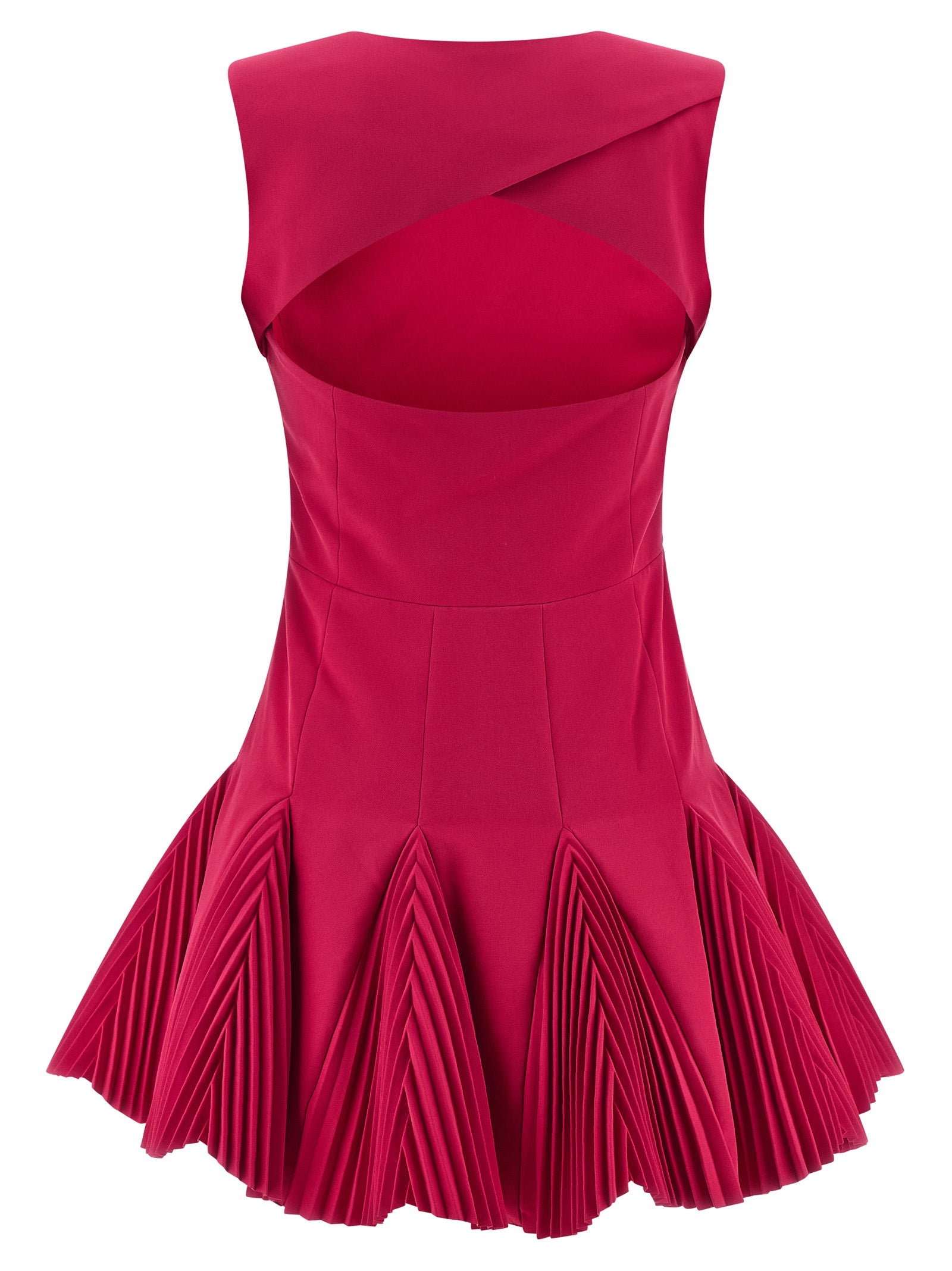 CATALINA Fuchsia Polyester Short Women's Dress