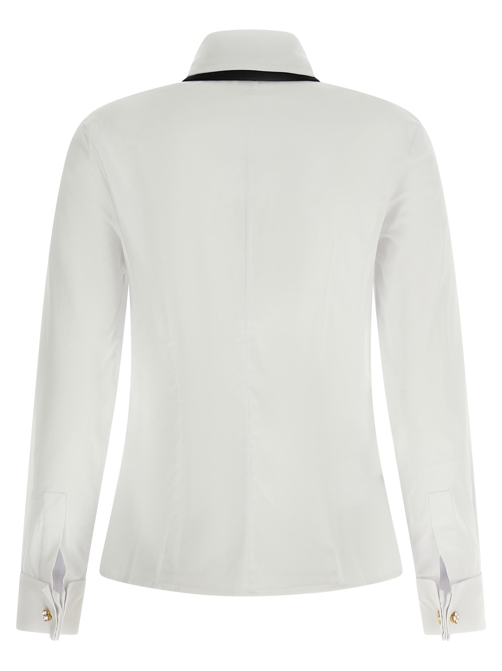 CATALINA White Cotton Women's Blouse