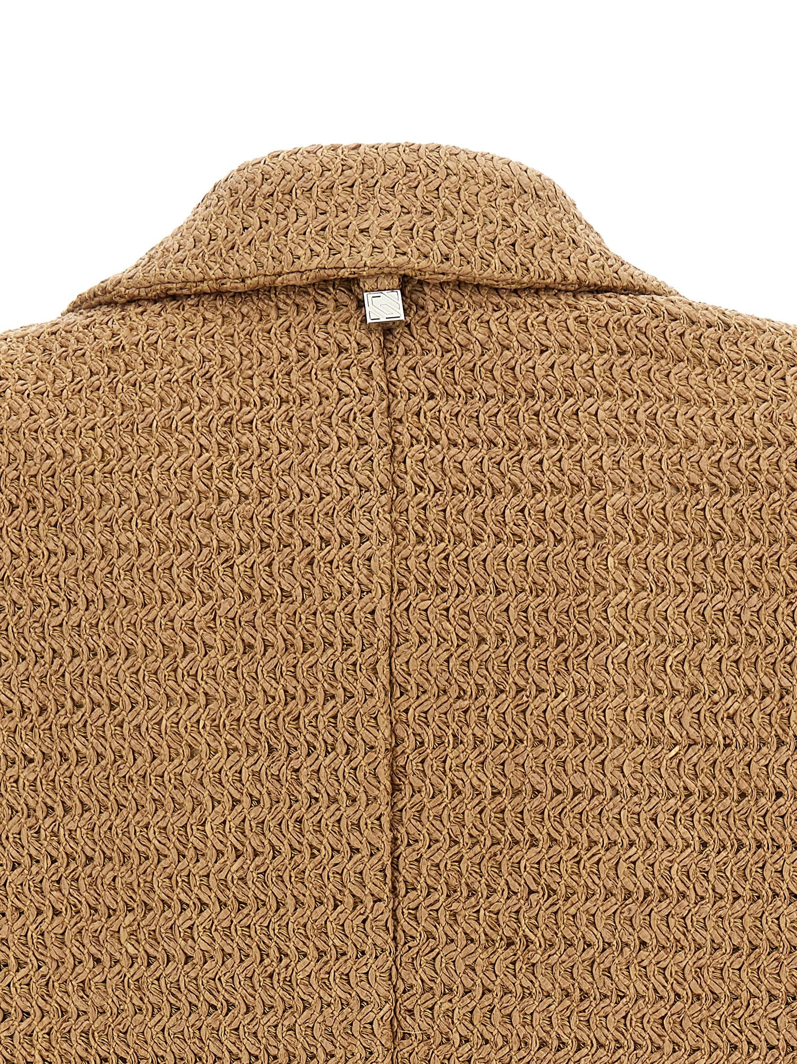 Giuseppe Di Morabito Beige Polyamide Women's Blazer