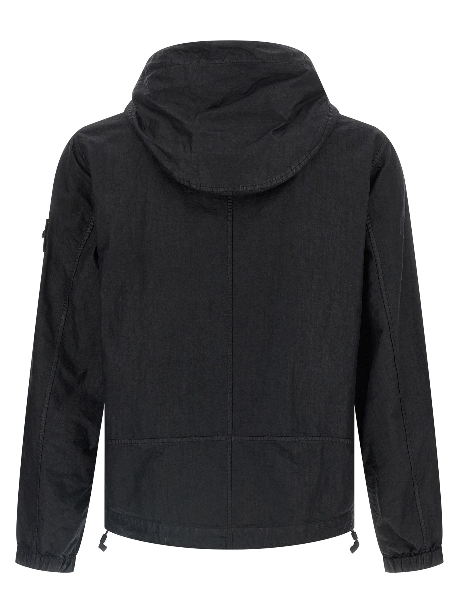 Stone Island Black Polyamide Shell Men's Jacket