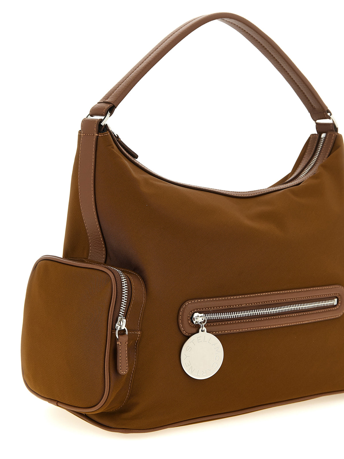 Stella McCartney Brown Polyamide Shoulder Women's Bag