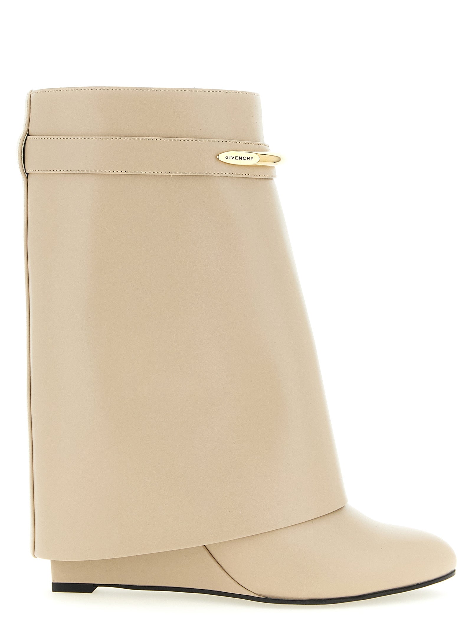 Givenchy Beige Calfskin Ankle Women's Boots