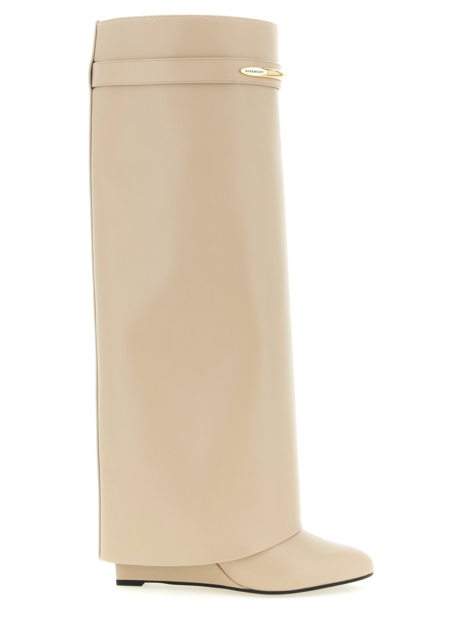 Givenchy Beige Calfskin Over The Women's Knee