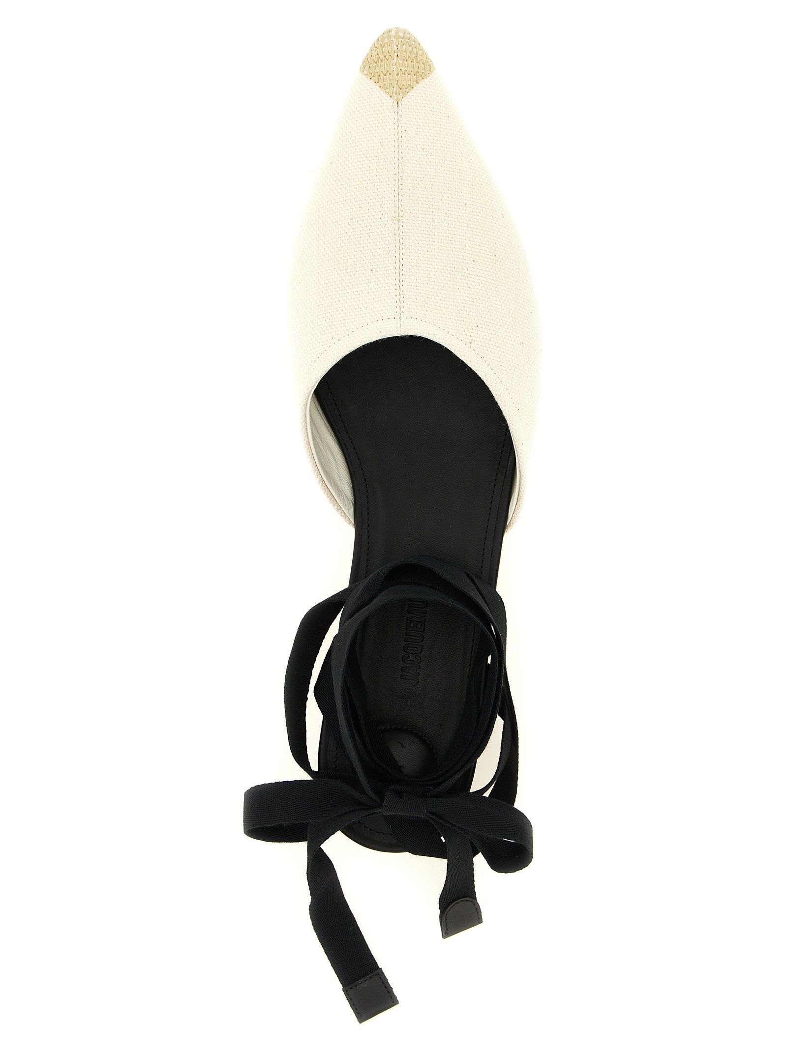 Jacquemus Beige Cowhide Women's Espadrilles