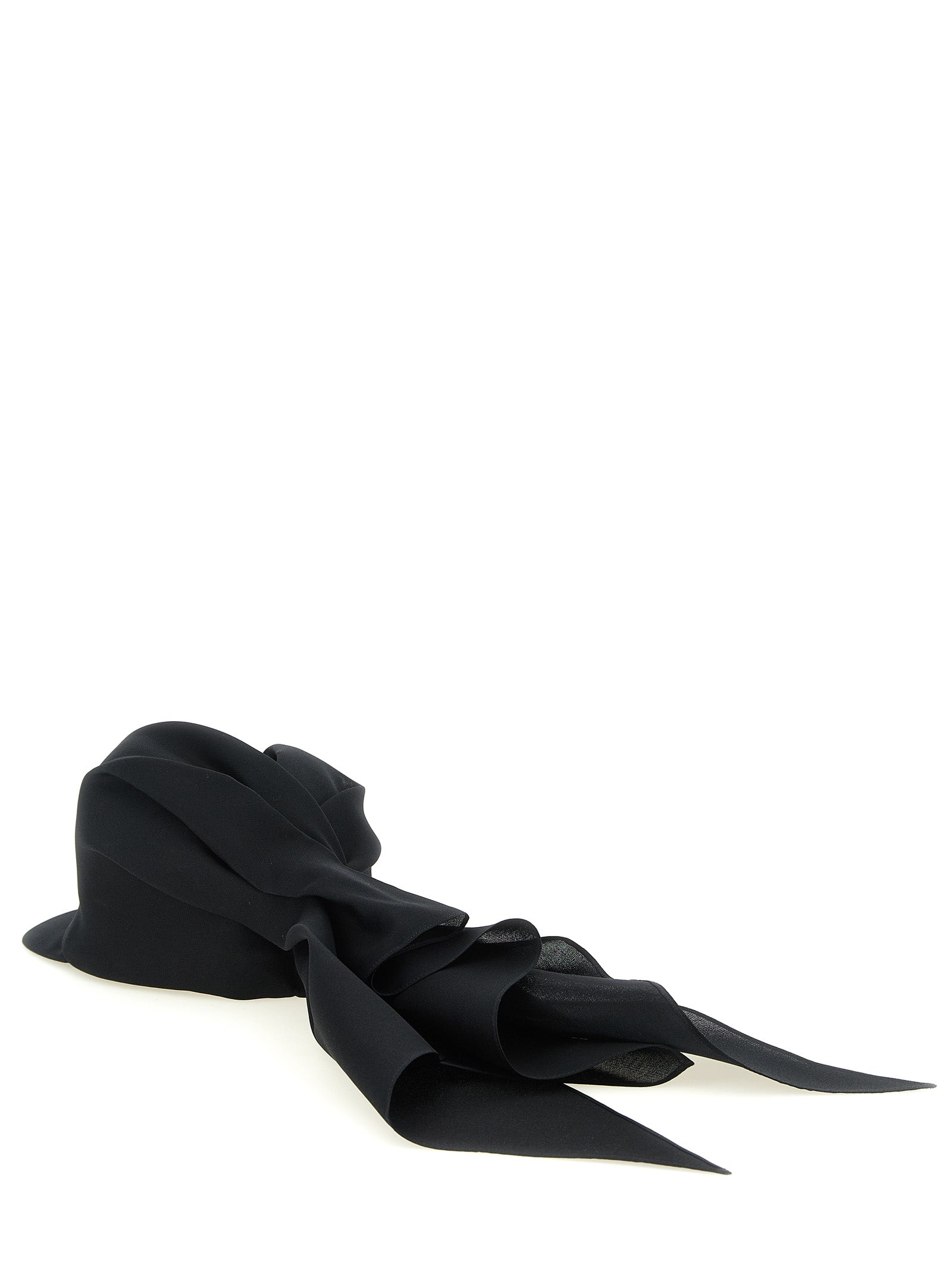 Balenciaga Black Silk Cap (Baseball Women's Hat)