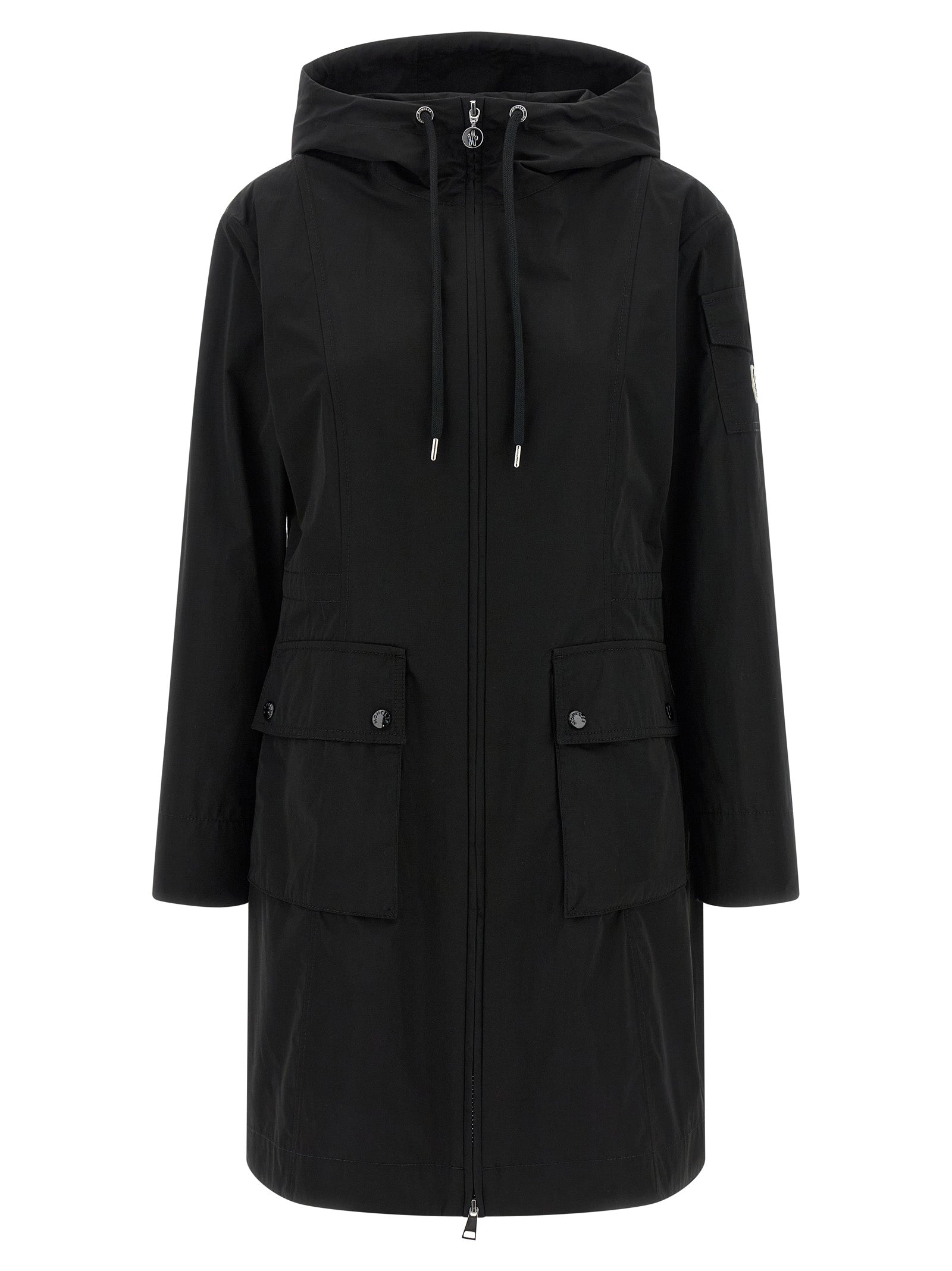 Moncler Black Polyester Women's Parka