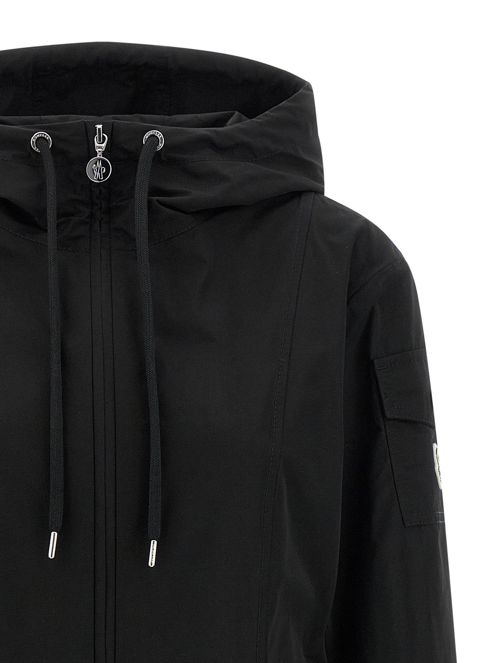 Moncler Black Polyester Women's Parka