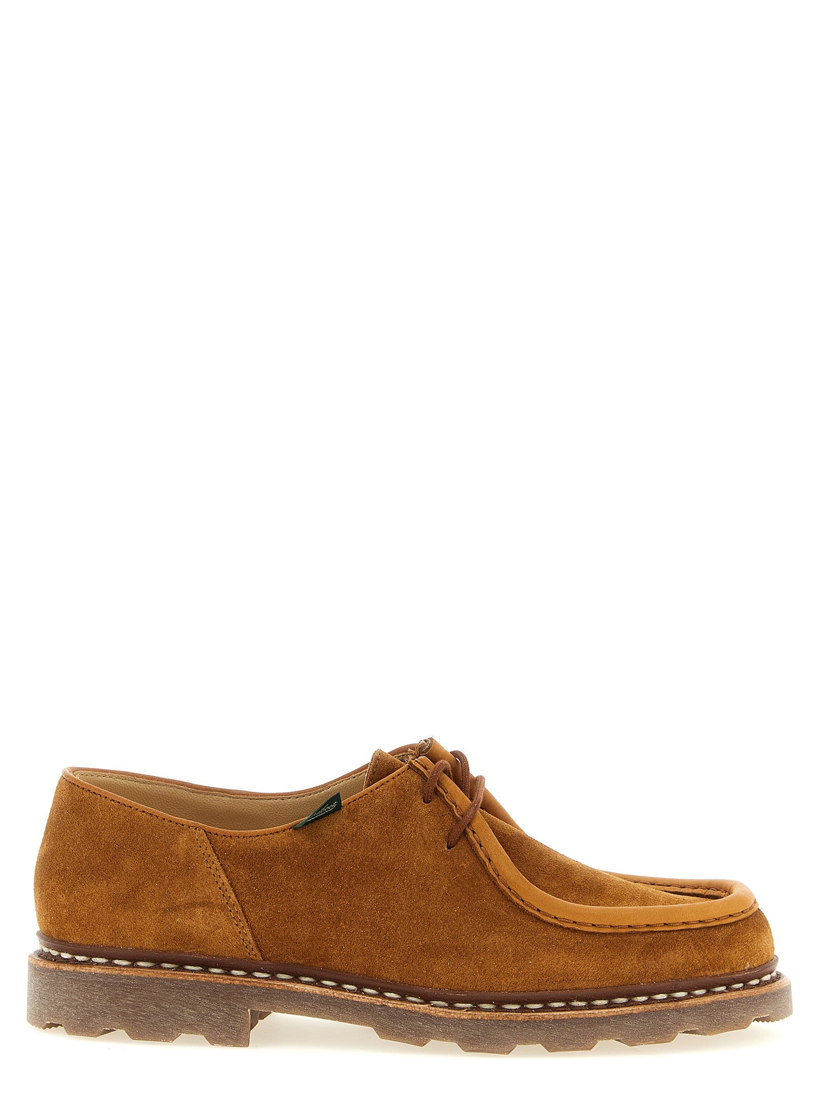 PARABOOT Brown Calfskin Oxfords And Men's Derbies