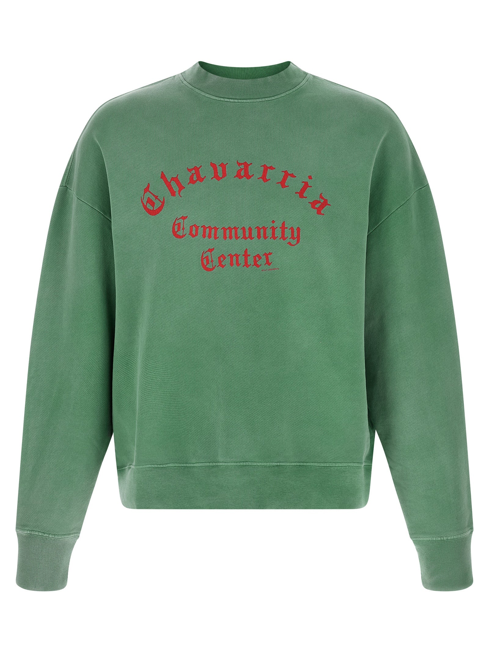 WILLY CHAVARRIA Bicolor Cotton Men's Sweatshirt
