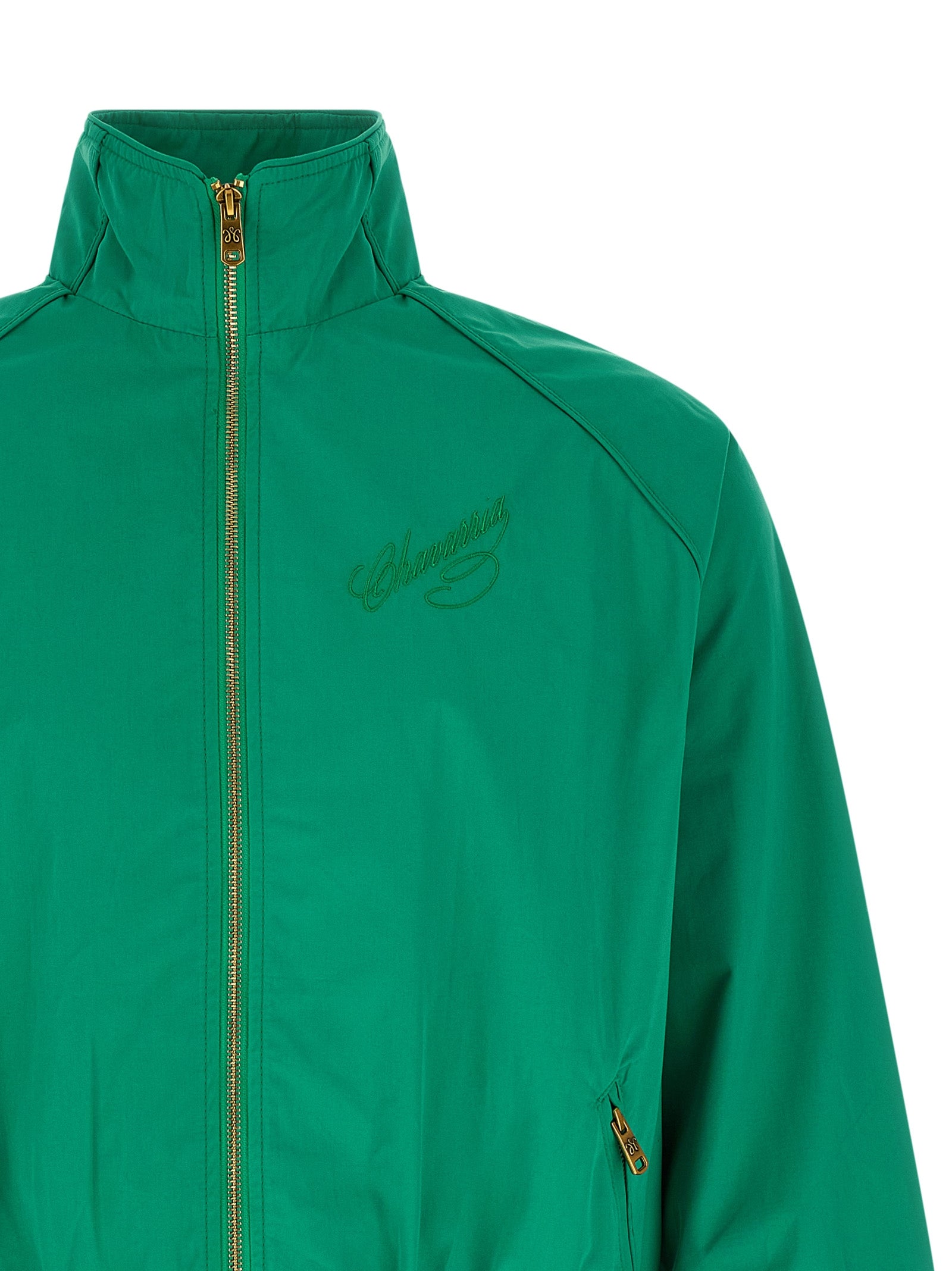 WILLY CHAVARRIA Bicolor Cotton Shell Men's Jacket