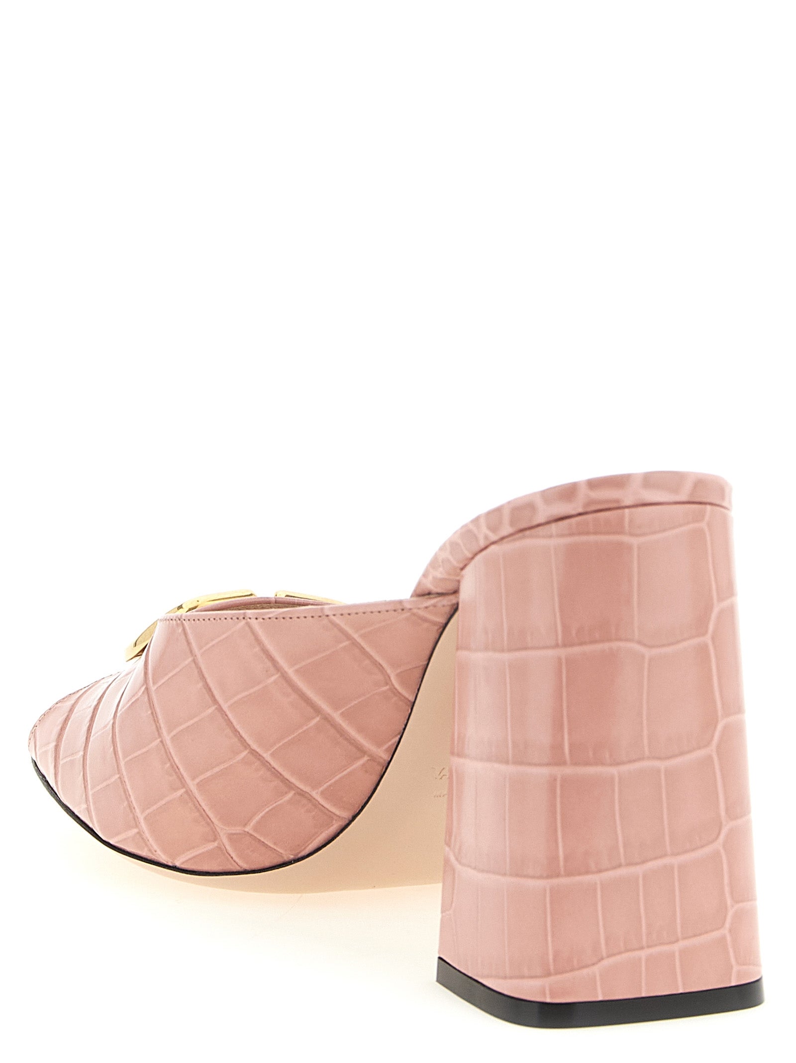 Valentino Garavani Multicolor Calfskin Stiletto Heel Women's Sandals