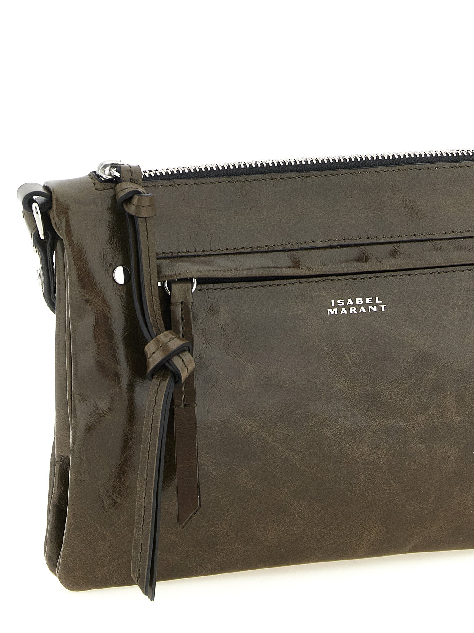 Isabel Marant Bicolor Calfskin Crossbody Women's Bag