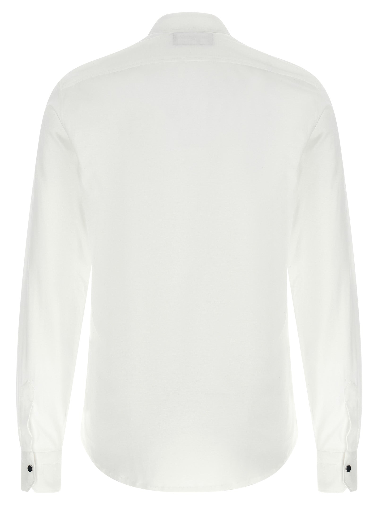 Kiton White Cotton Men's Blouse