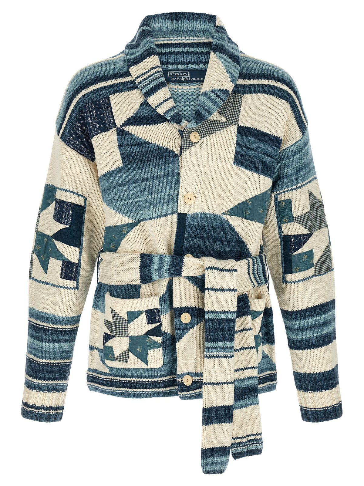 Polo Ralph Lauren Blue Cotton Men's Cardigan