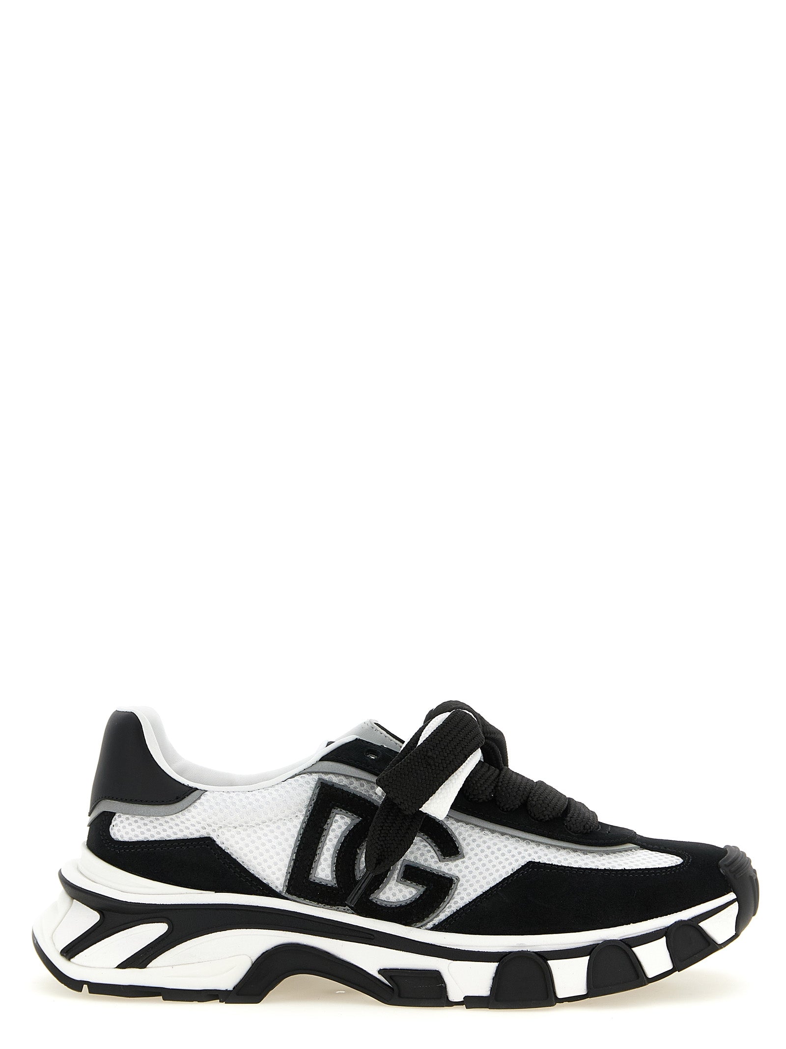 Dolce & Gabbana Bicolor Polyester Athletic Women's Sneakers