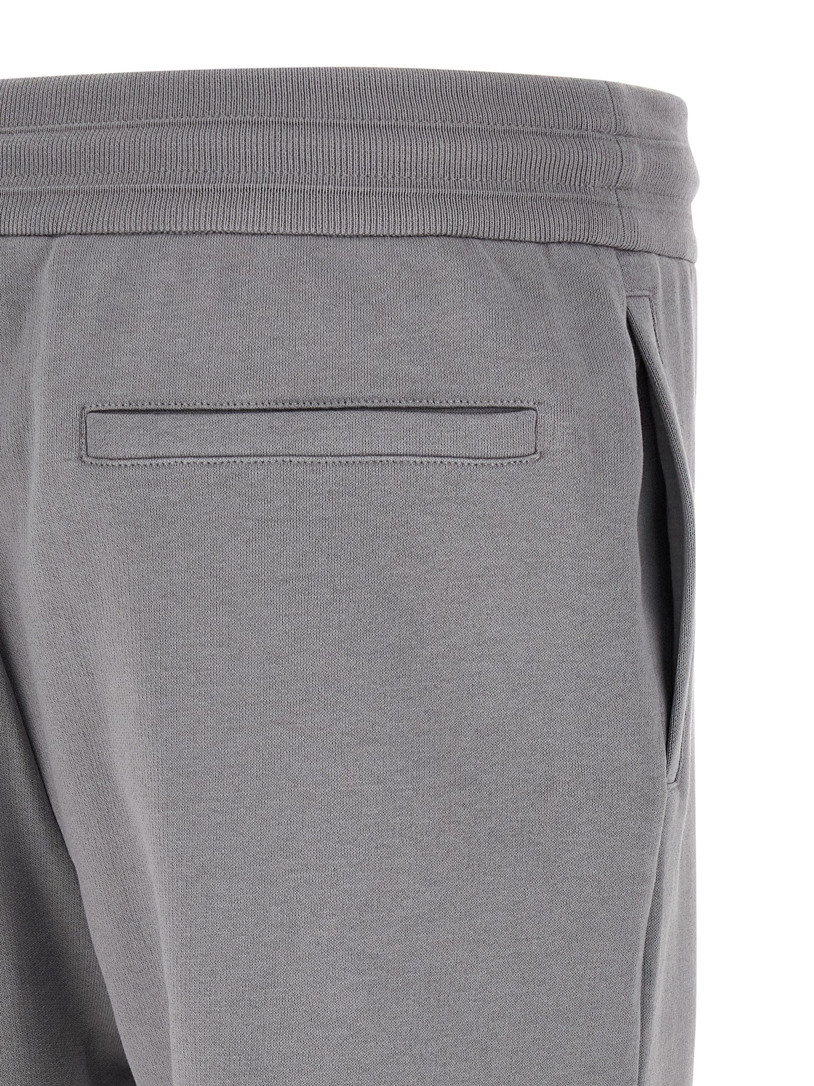 Kiton Gray Cotton Men's Sweatsuit