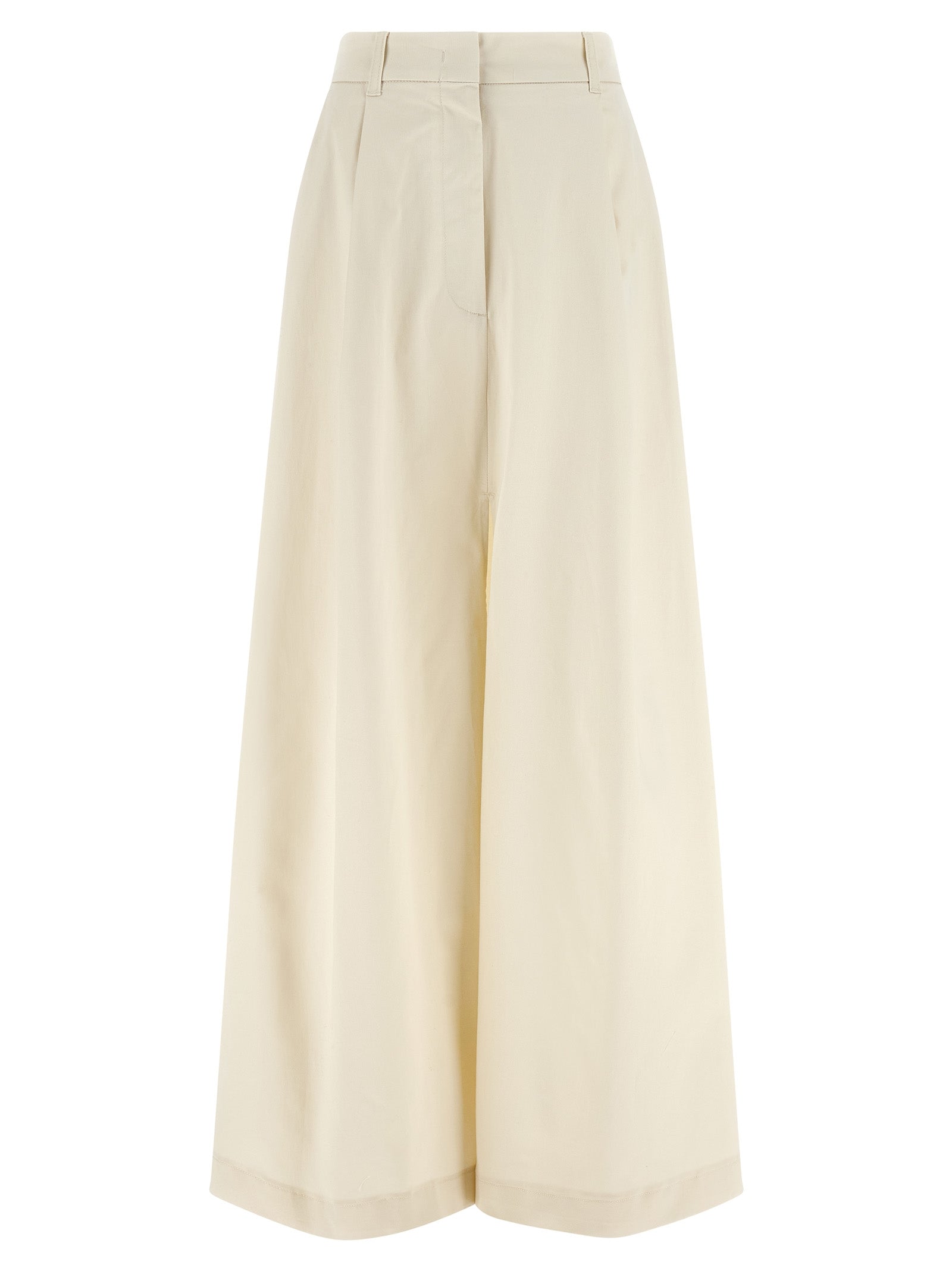 THELATEST Beige Cotton Mini Women's Skirt