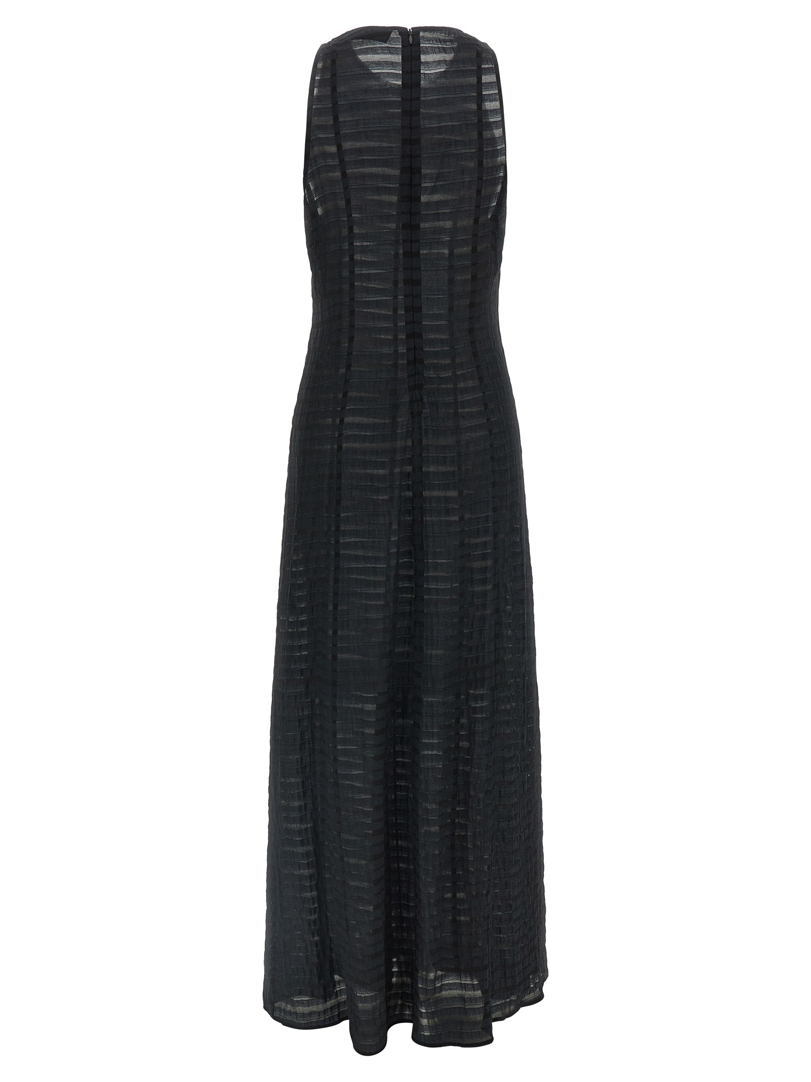 THELATEST Black Modal Long Women's Dress