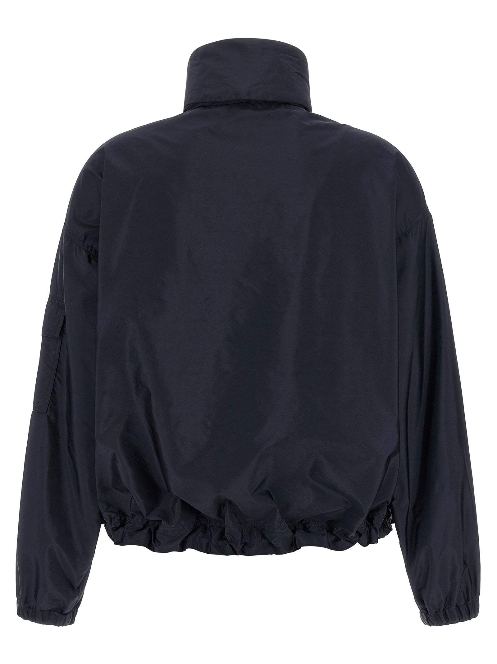 Moncler Blue Polyamide Shell Women's Jacket