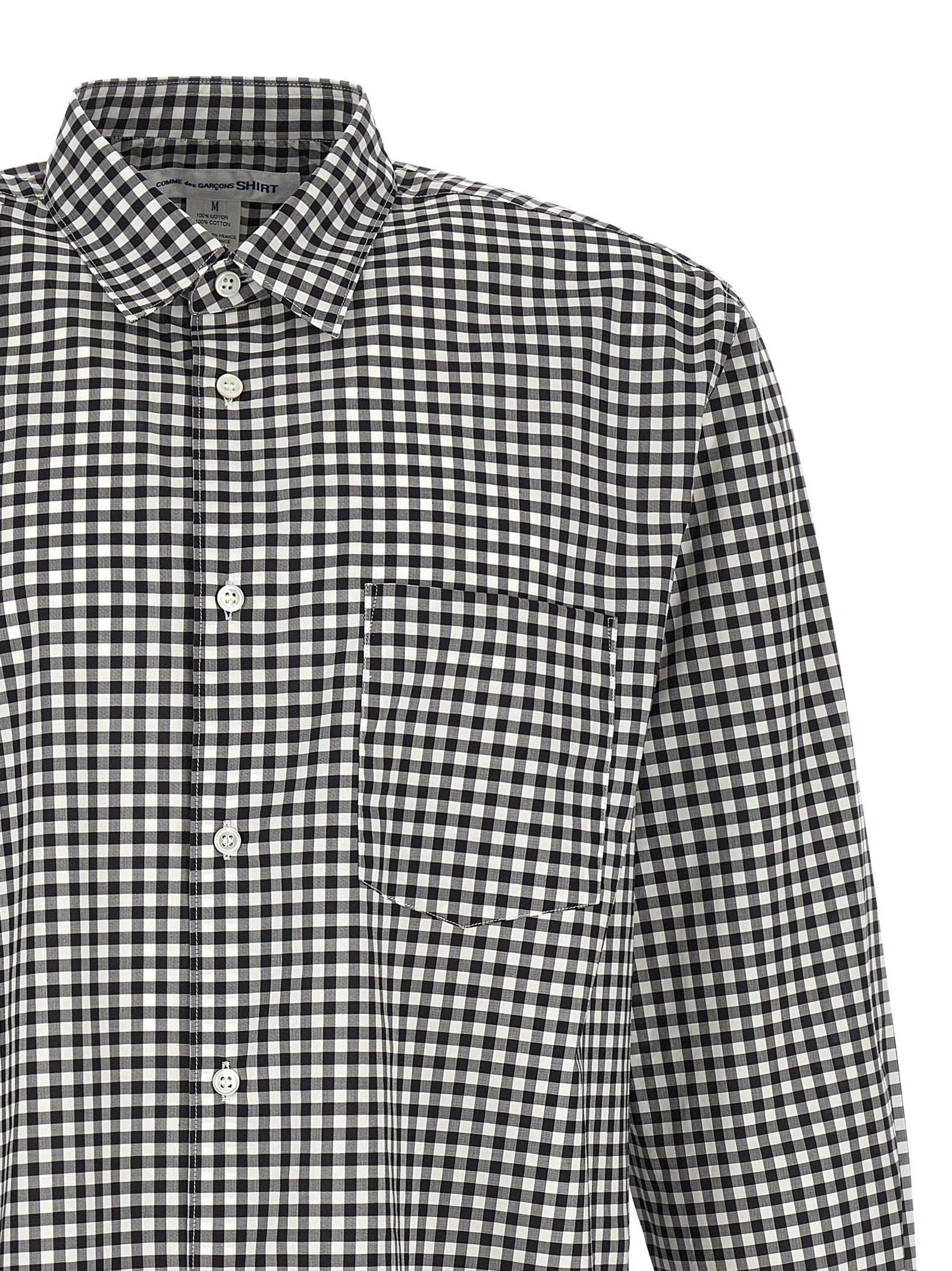 Comme Des Garçons Black Cotton Men's Blouse