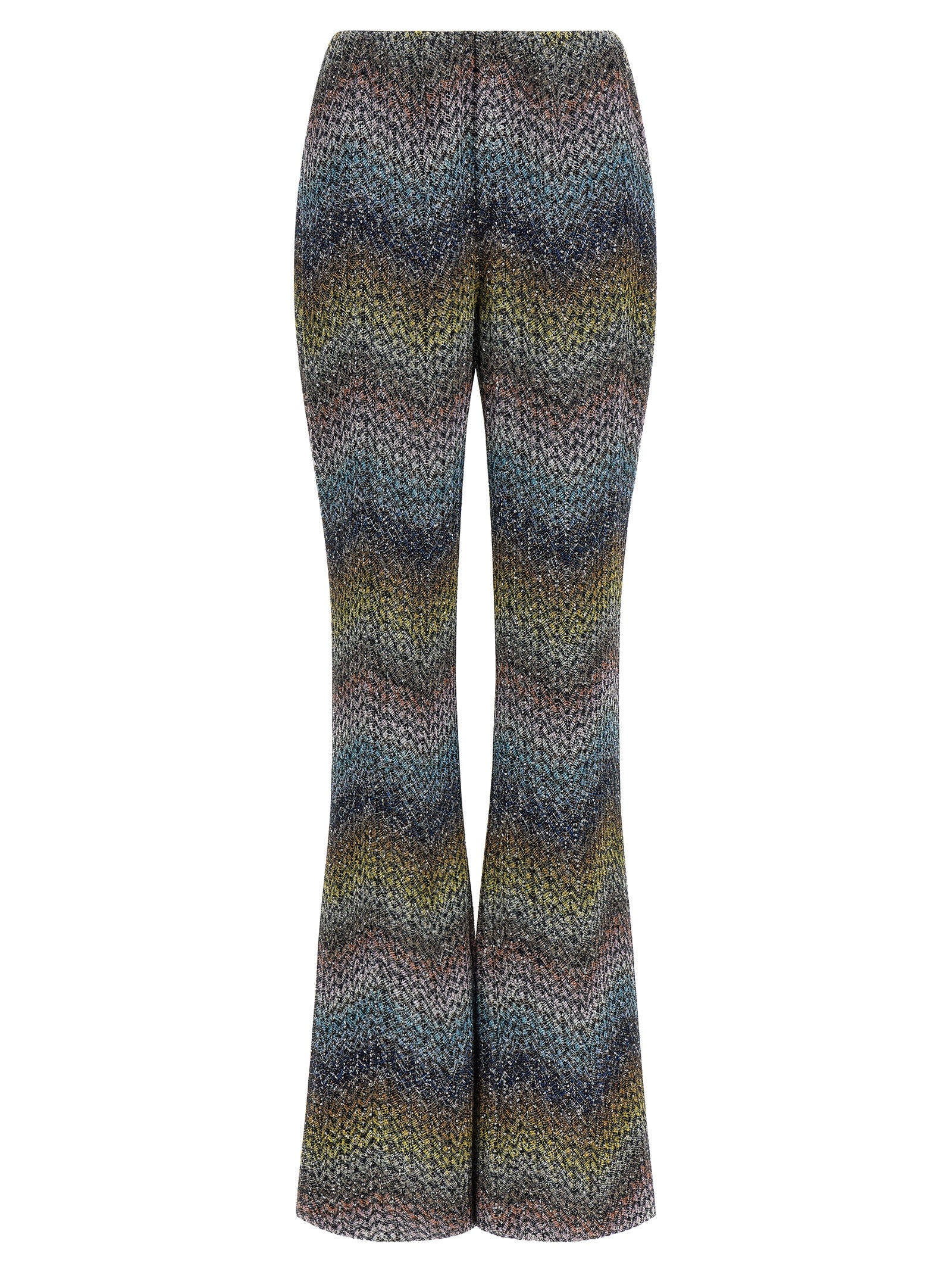 Missoni Multicolor Viscose Flared Women's Pants